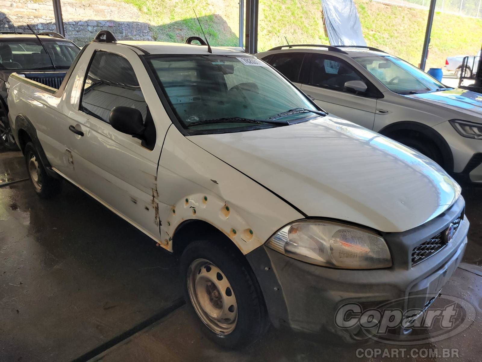 Veículo Fiat Strada FIAT STRADA HARD WORKING 1.4 EVO 2018 2018 em leilão