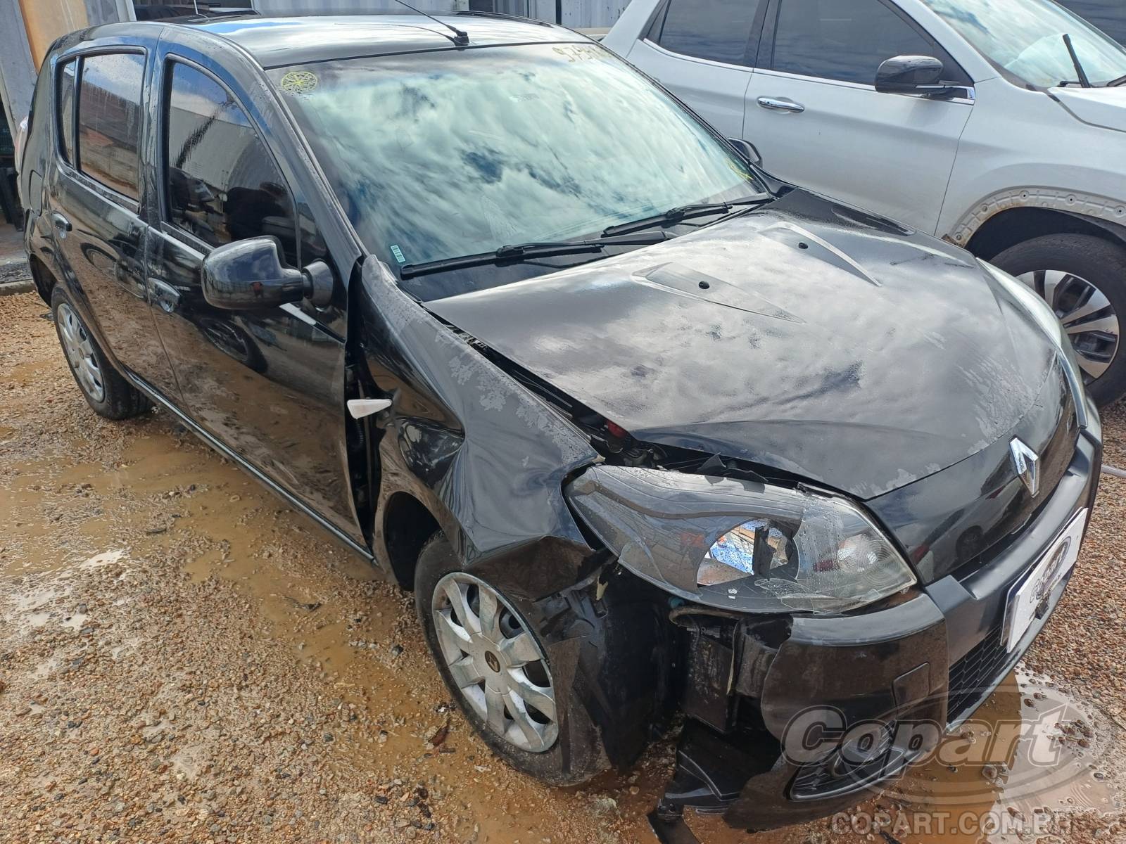 Veículo Renault Sandero Renault Sandero Expression 1.0 16V 2014 Pequena Monta 2014 em leilão