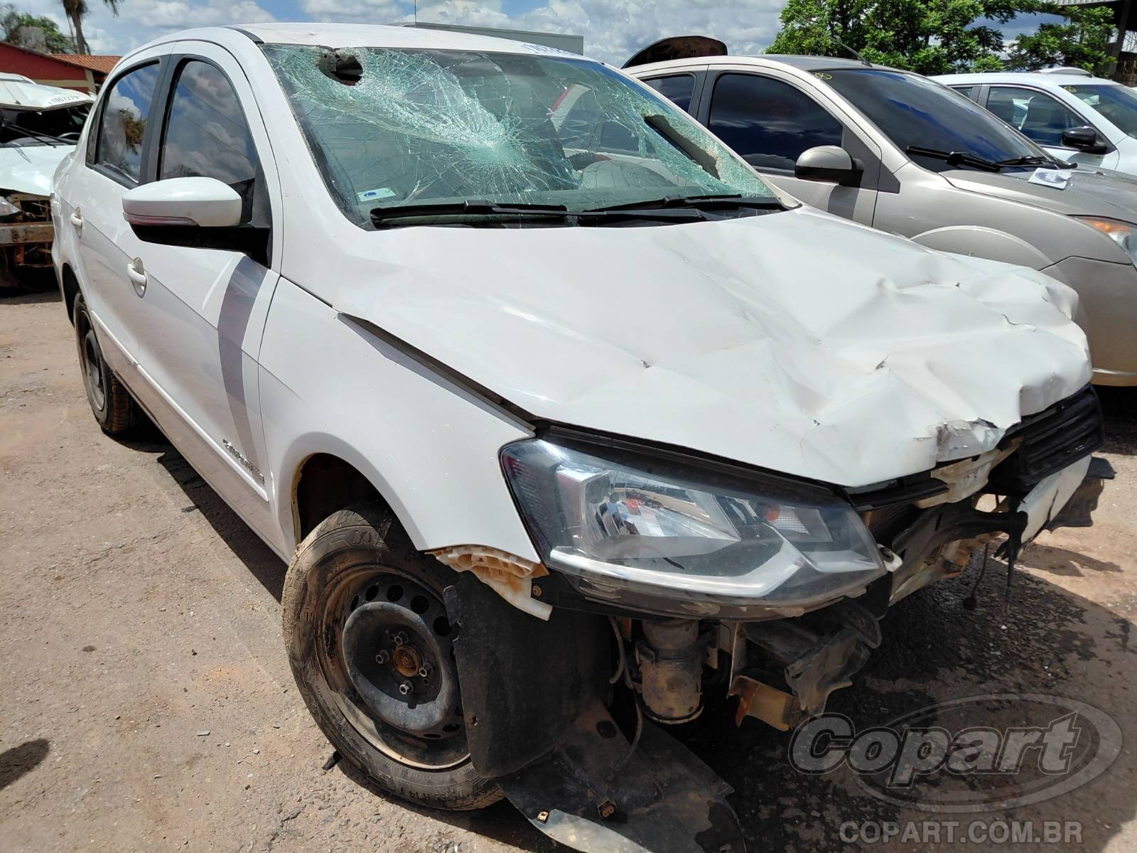 Veículo VW - VolksWagen Volkswagen VOLKSWAGEN VOYAGE 2017 2017 em leilão