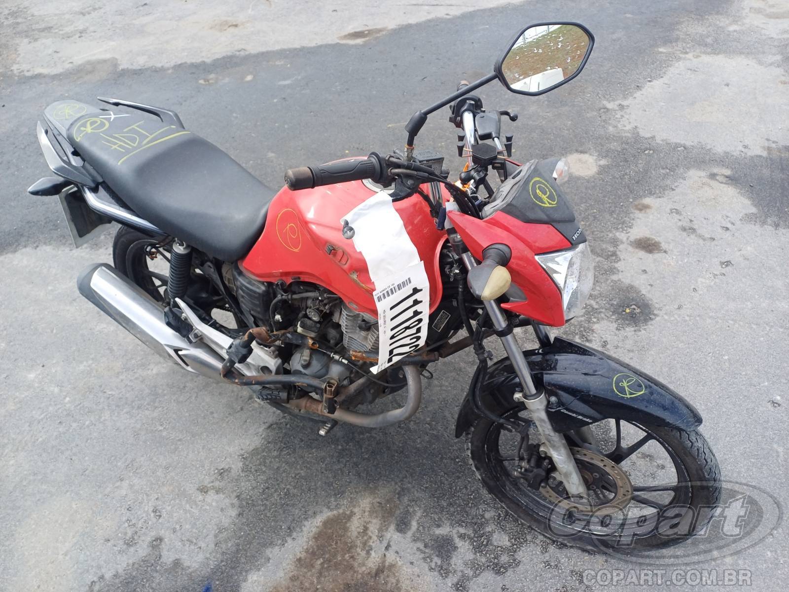 Veículo HONDA CG 160 Honda CG 160 2021 Recuperavel 2021 em leilão