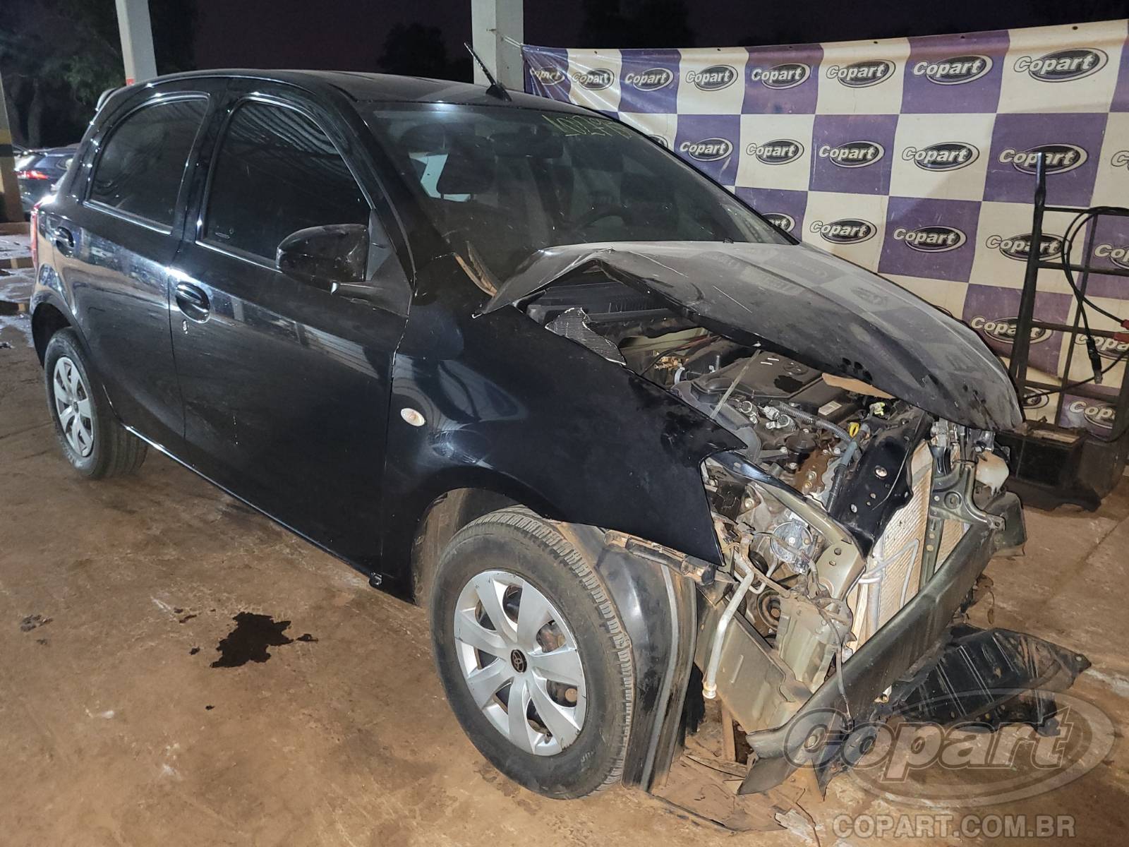 Veículo Toyota Etios 2016 TOYOTA ETIOS XS AT 1.5 16V DUAL VVT-I 2017 em leilão