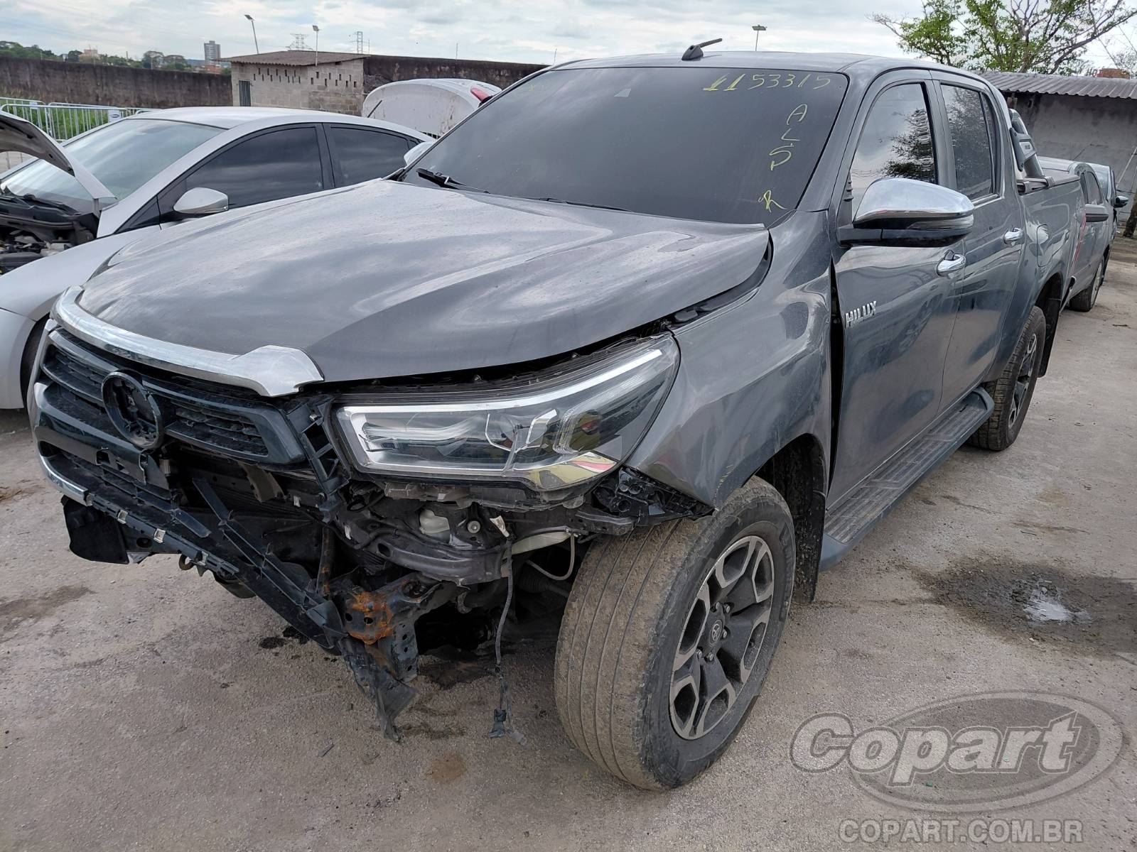 2021 TOYOTA HILUX CD — leilão em Caçapava/SP (foto 2)