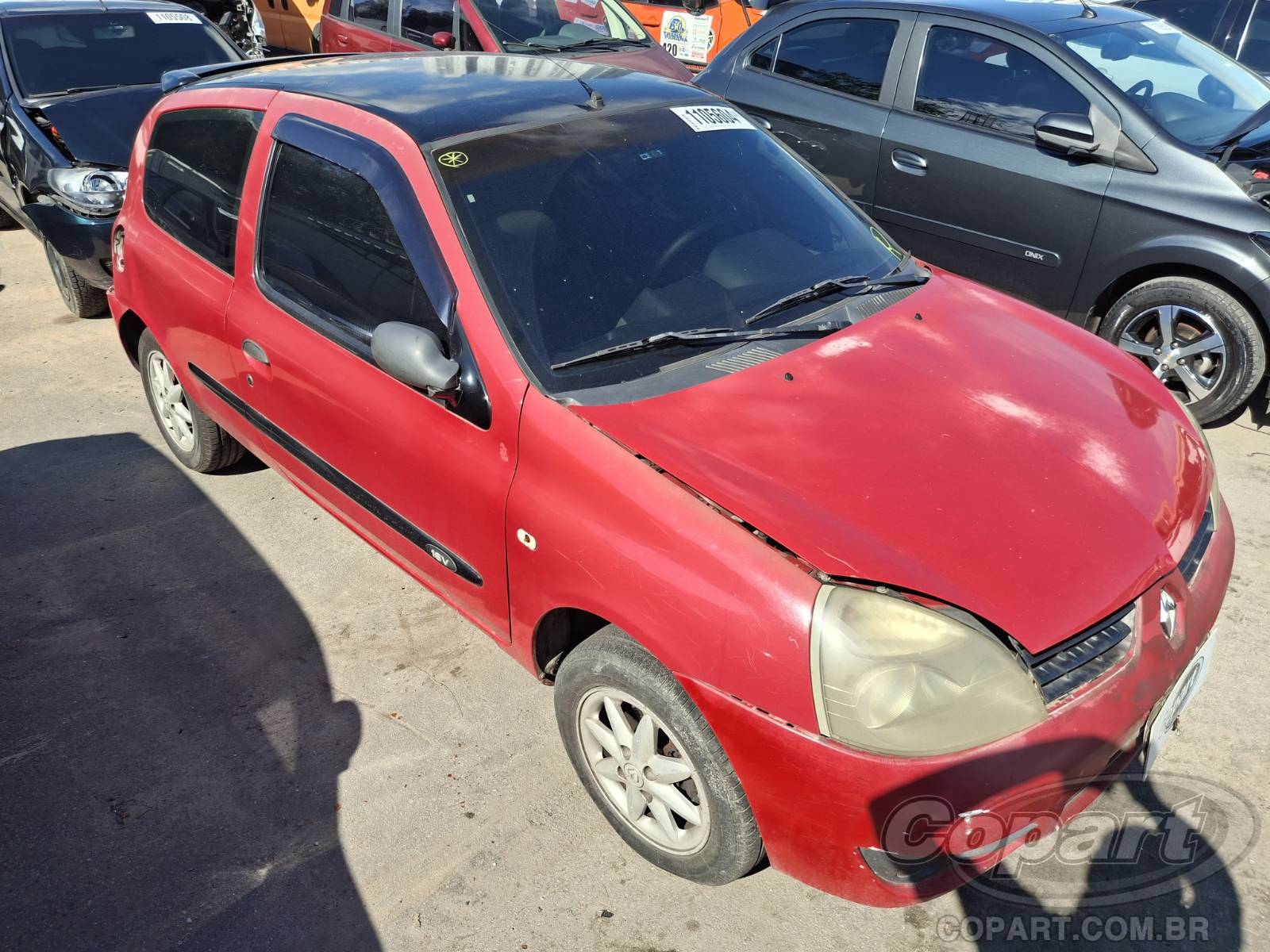 Veículo Renault Clio Renault Clio Autentique 1.0 16V Hi-Flex 2006 2006 em leilão