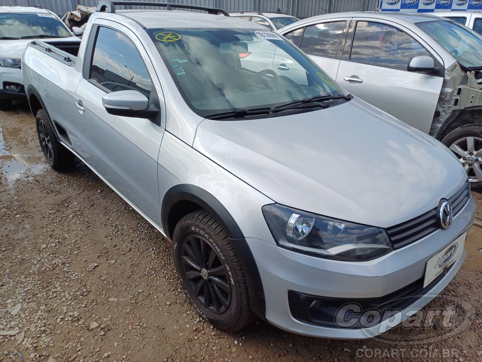Veículo VOLKSWAGEN Saveiro VOLKSWAGEN SAVEIRO Trendline 1.6 MSI 2014 2015 em leilão