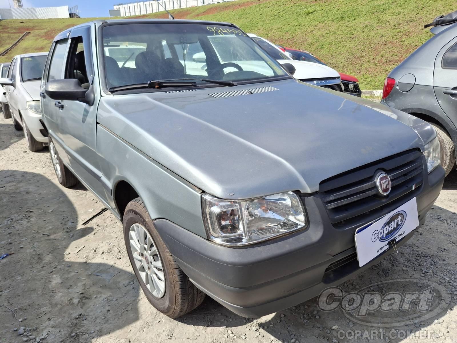 Fiat Uno Mille Fire 1.0 2008 Colisão Média Monta