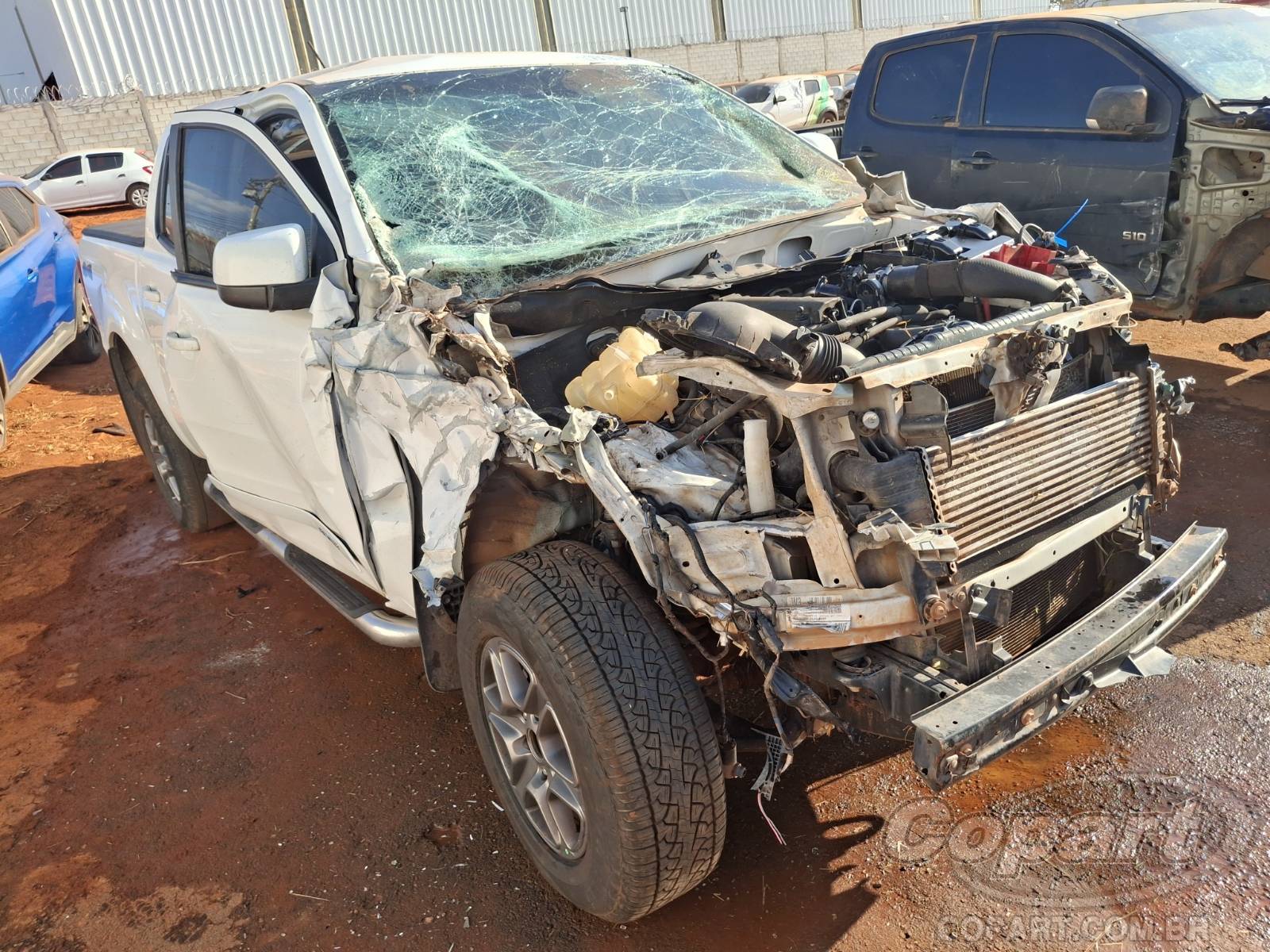 Veículo FORD Ranger 2021 FORD RANGER CD XLS AT 2.2 Duratorq 2022 em leilão