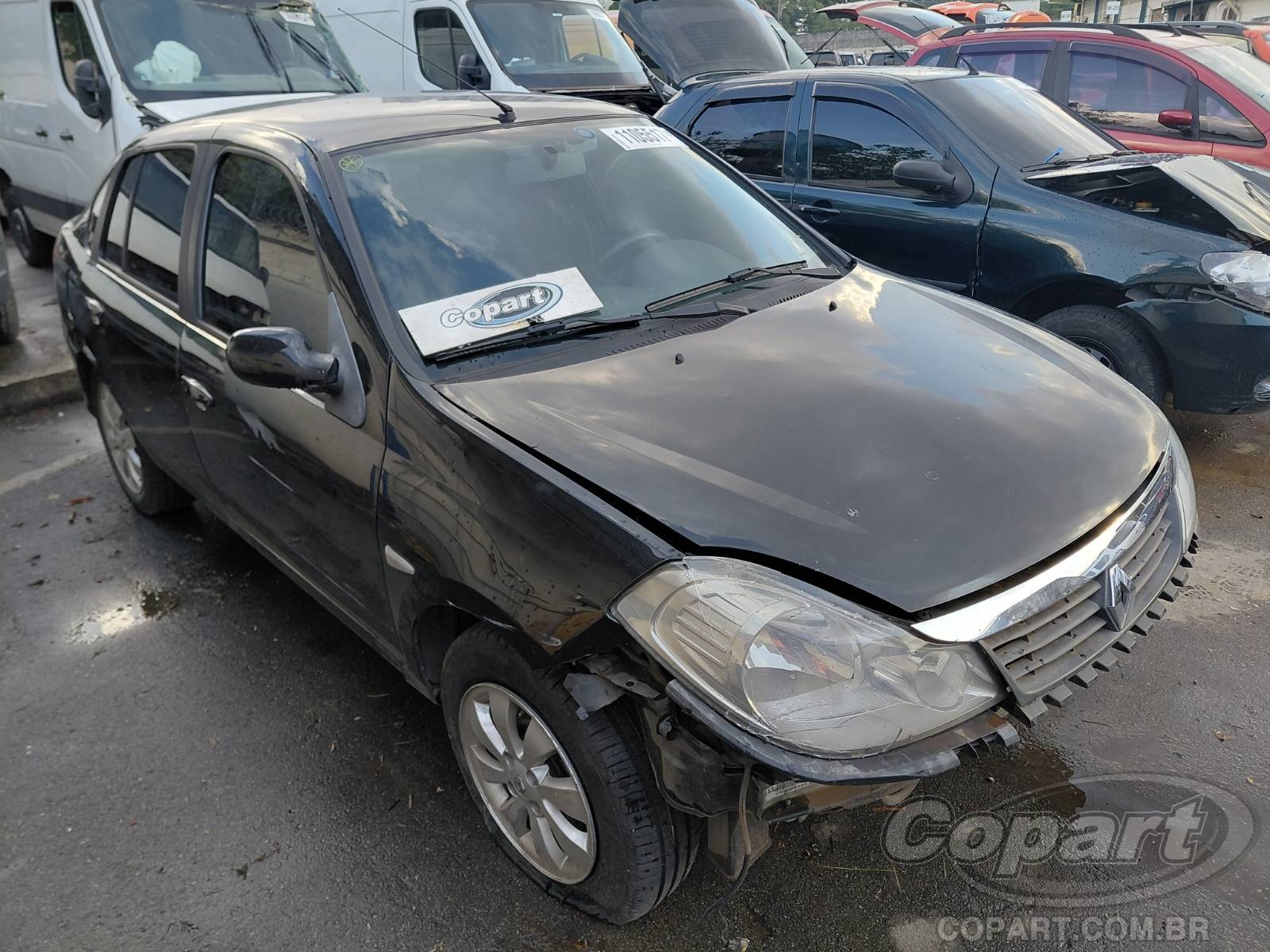 Veículo Renault Symbol Renault Symbol Privilege 1.6 16V Hi-Flex 2011 2011 em leilão