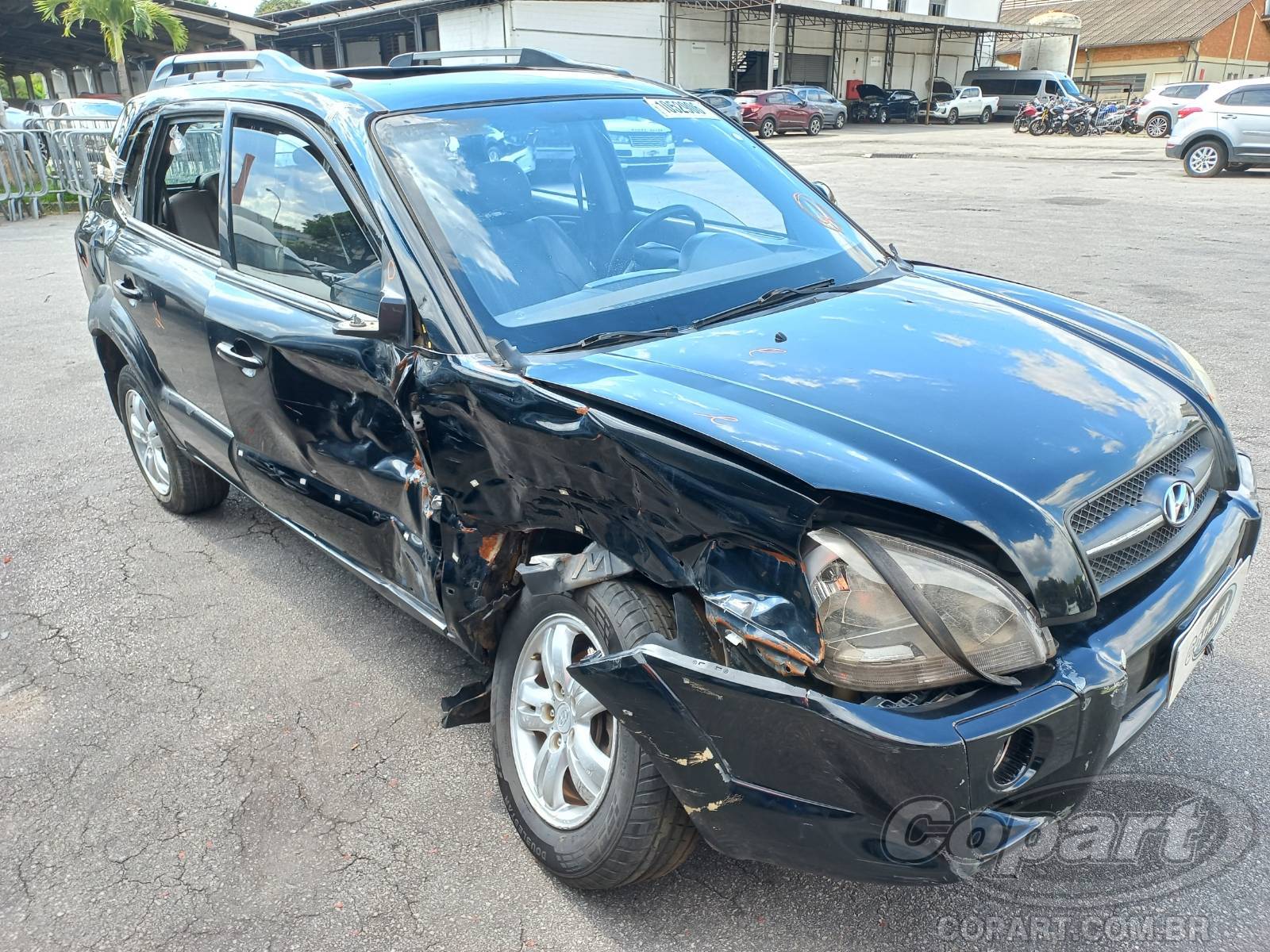 Veículo Hyundai Tucson HYUNDAI TUCSON GLS 2.7 V6 2008 2008 em leilão