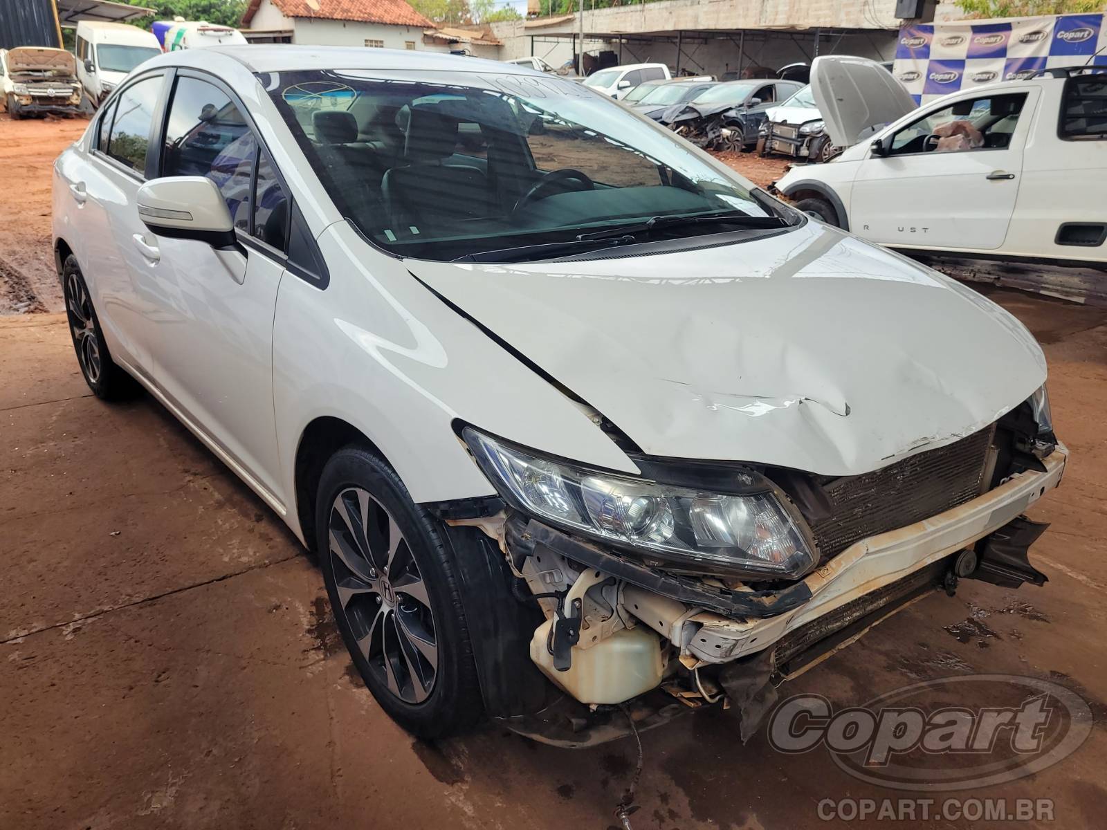Veículo Honda Civic Honda Civic LXR 2.0 16V i-VTEC 2015 Flex 2016 em leilão