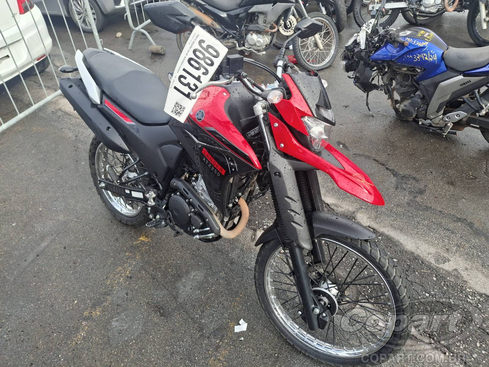 Veículo YAMAHA XTZ Yamaha XTZ 250 Lander ABS 2024 Pequena Monta 2024 em leilão
