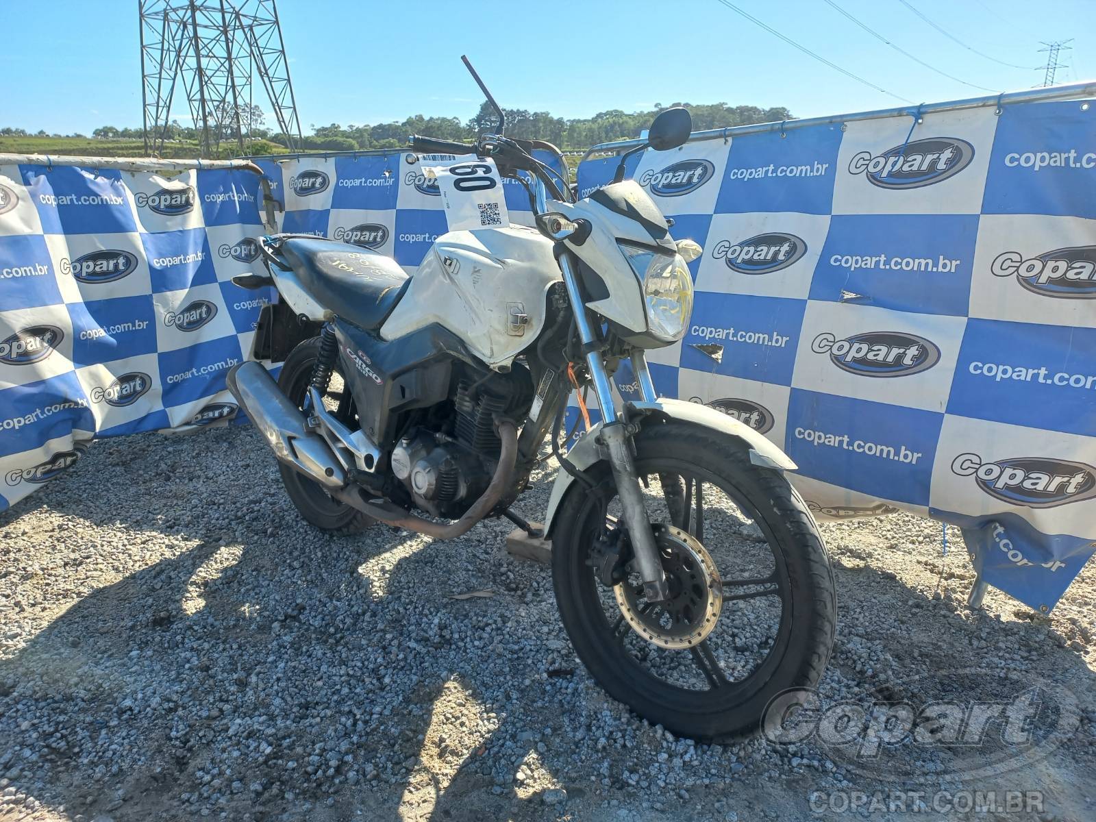 Honda CG 160 Cargo ESDi 2018 Colisão Pequena Monta