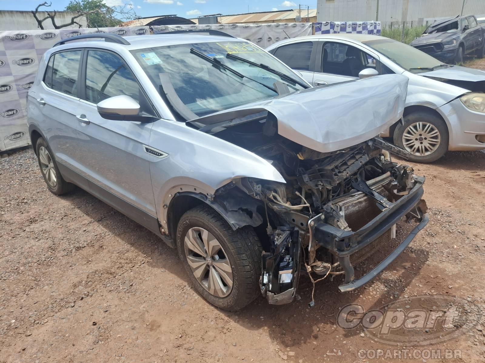 Veículo VW - VolksWagen T-Cross Volkswagen T-Cross 2021 1.0 Turbo Flex 2021 em leilão