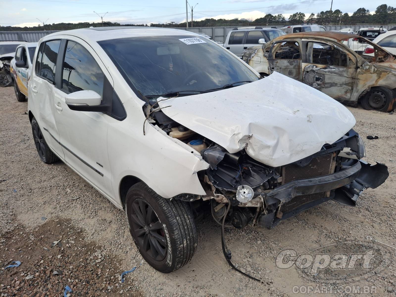 Veículo VW - VolksWagen Fox Volkswagen Fox Prime 1.6 Total Flex 2011 Colisão 2011 em leilão