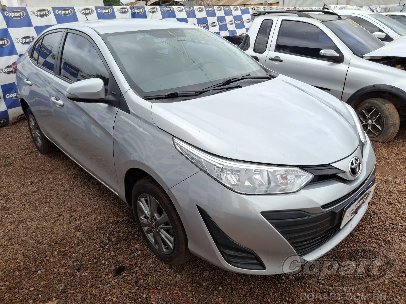 Veículo Toyota Yaris Toyota Yaris Seda XL Plus Connect CVT 1.5 16V Dual VVT-i 2022 2022 em leilão