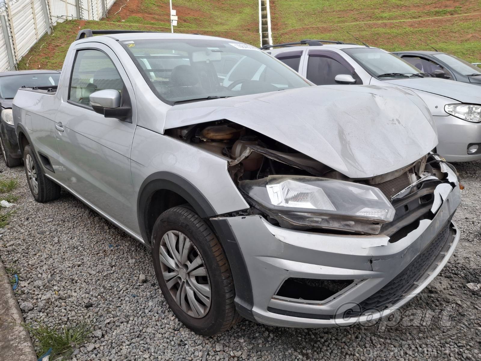 Veículo VW - VolksWagen Saveiro VOLKSWAGEN SAVEIRO 1.6 MSI 2018 2018 em leilão