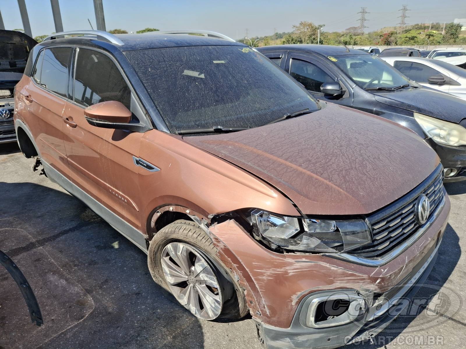 Veículo VW - VolksWagen T-Cross VOLKSWAGEN T-CROSS 2020 2020 em leilão