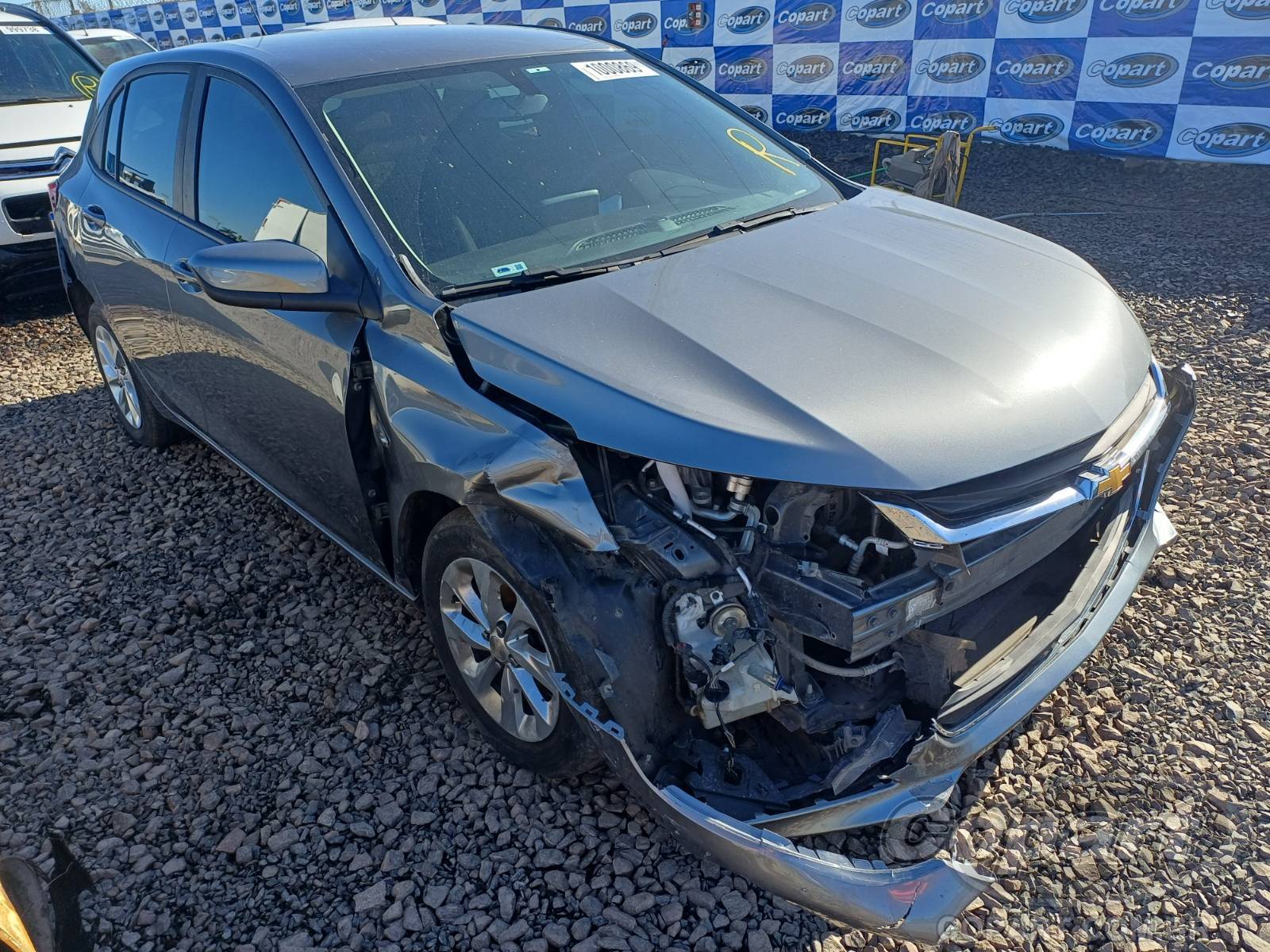 Veículo GM - Chevrolet Onix 2021 CHEVROLET ONIX LT 1.0 12V ECOTEC 2021 em leilão