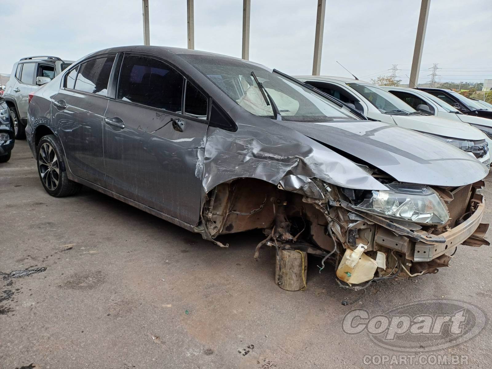 Veículo Honda Civic HONDA CIVIC LXR 2.0 16V i-VTEC 2015 Flex 2016 em leilão