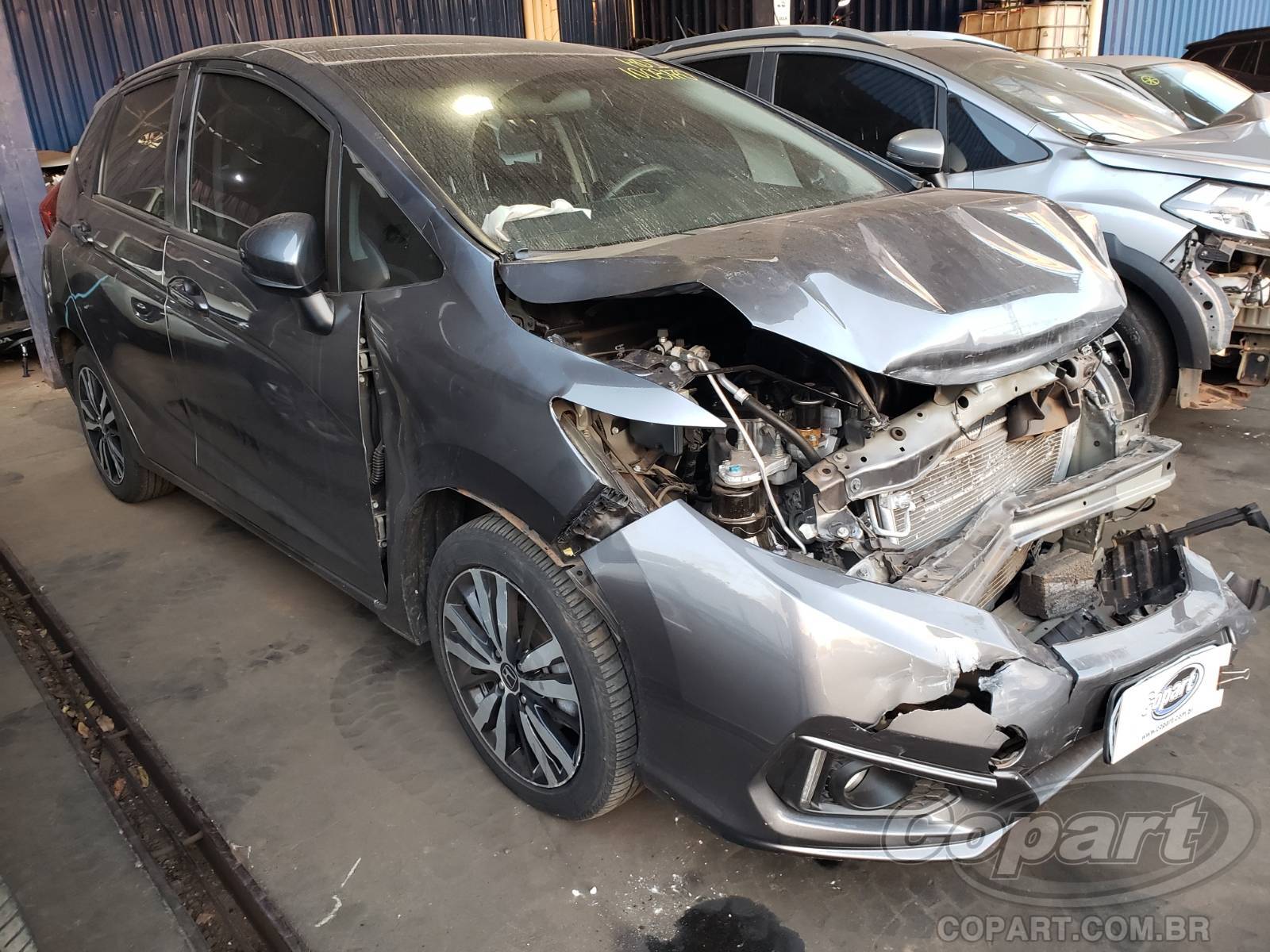 Veículo Honda Fit HONDA FIT EX 1.5 16V i-VTEC 2018 2019 em leilão