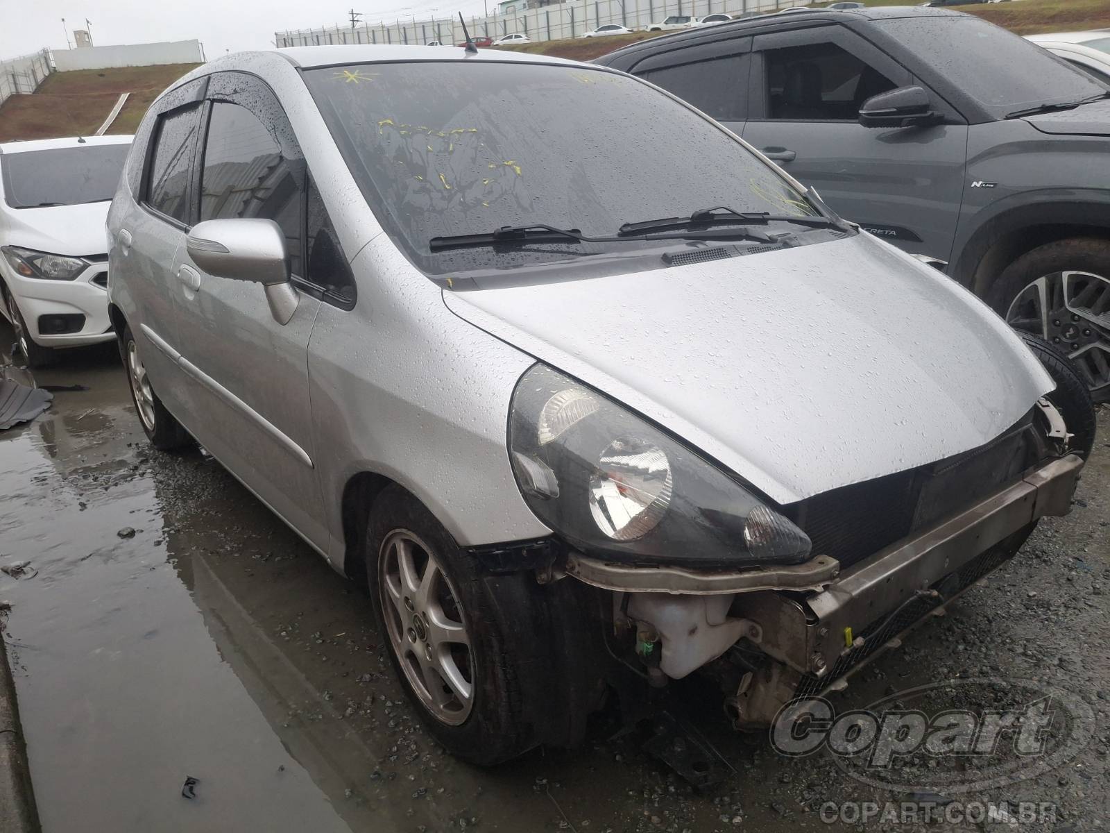 Veículo Honda Fit HONDA FIT EX 1.5 16V 2008 2008 em leilão