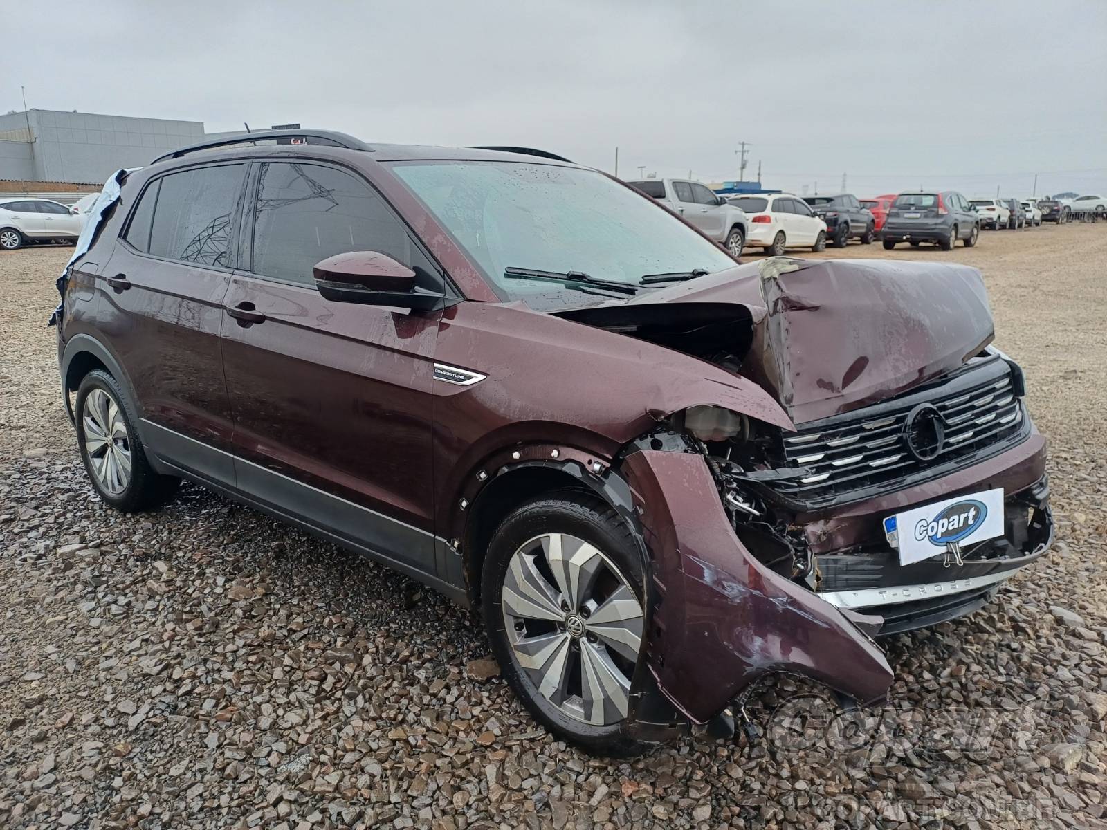 Veículo VW - VolksWagen T-Cross VOLKSWAGEN T-CROSS 2020 2020 em leilão