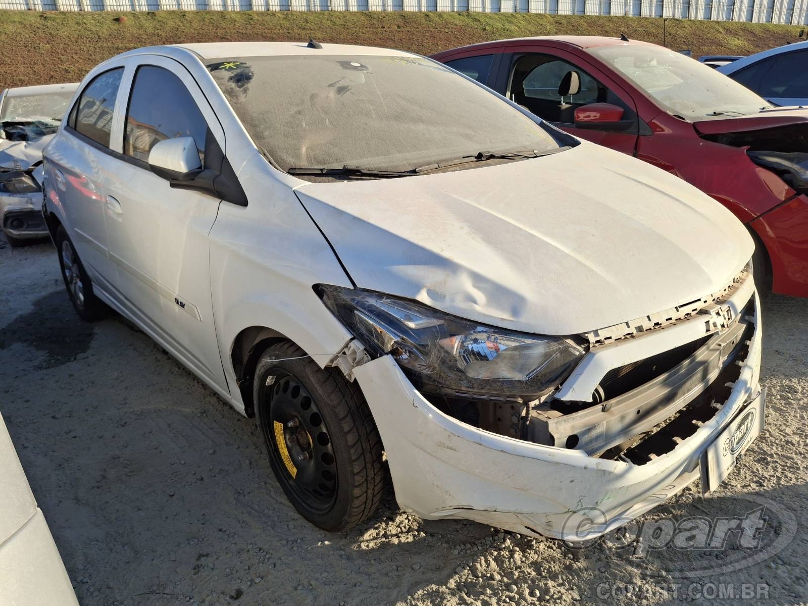 Veículo GM - Chevrolet Onix Chevrolet Onix LT 1.0 Eco 2019 Colisão Frontal 2019 em leilão