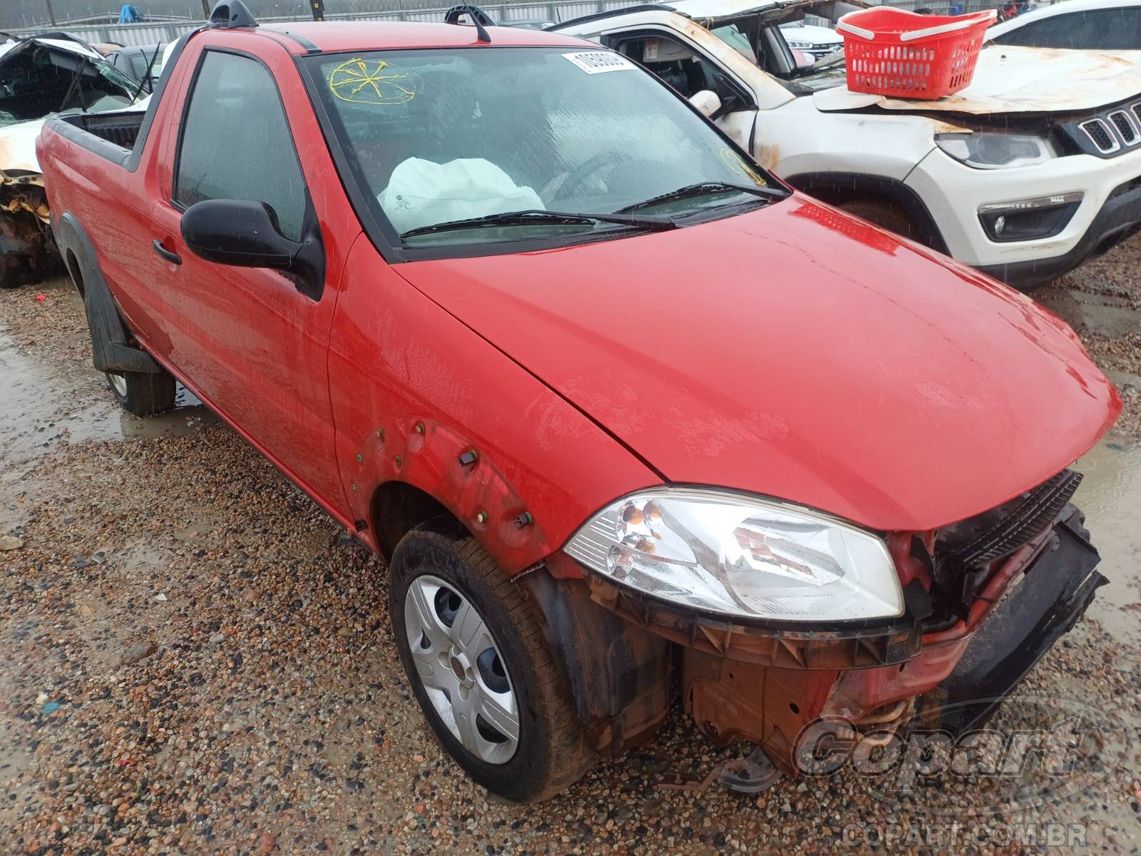Veículo Fiat Strada FIAT STRADA HARD WORKING 1.4 EVO 2019 2019 em leilão