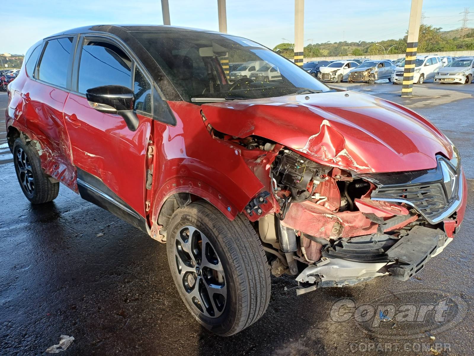 RENAULT CAPTUR INTENSE 2.0 16V 2017/2018 COLISÃO