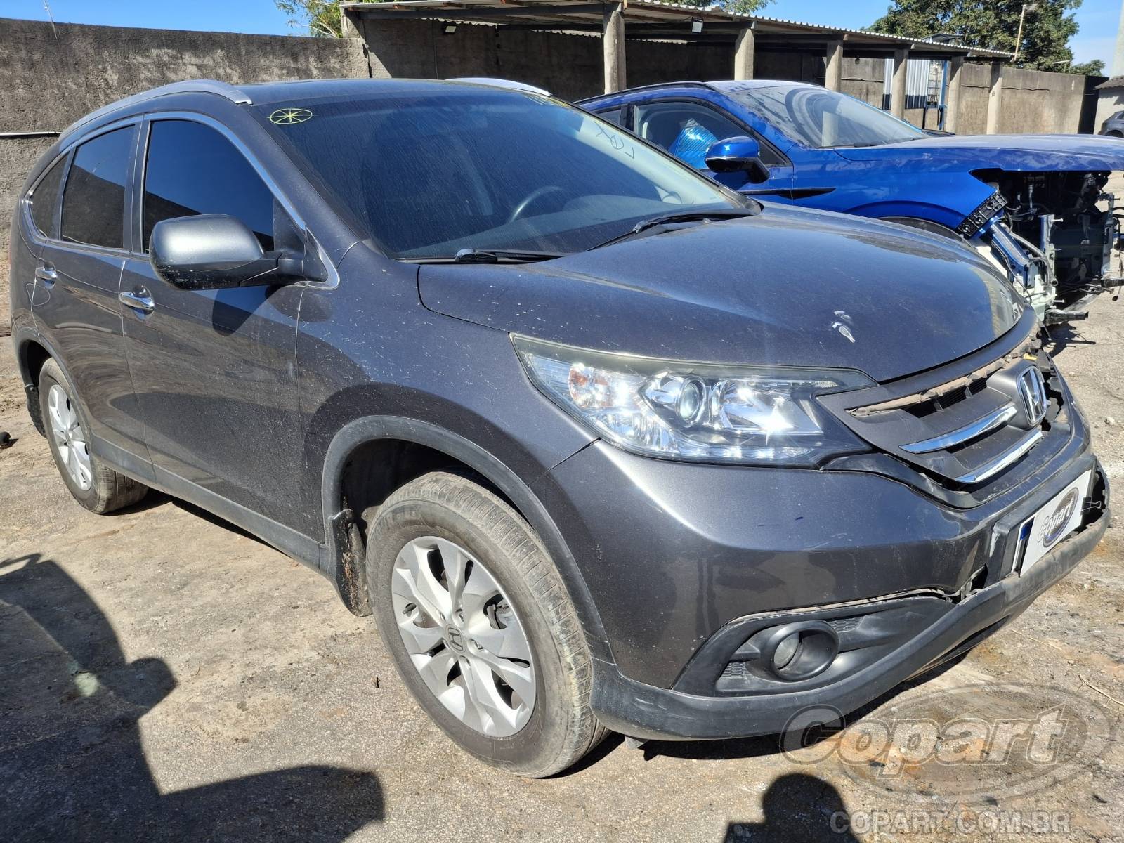 Veículo Honda CR-V Honda CR-V EXL 2.0 16V i-VTEC 2013 Colisão 2013 em leilão