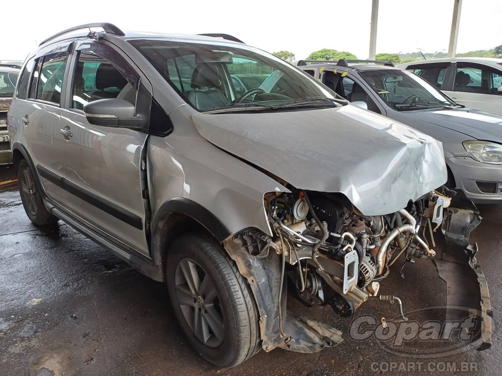 Veículo VW - VolksWagen Spacefox Volkswagen SpaceFox Space Cross 1.6 Total Flex 2012 Colisão Média Monta 2012 em leilão