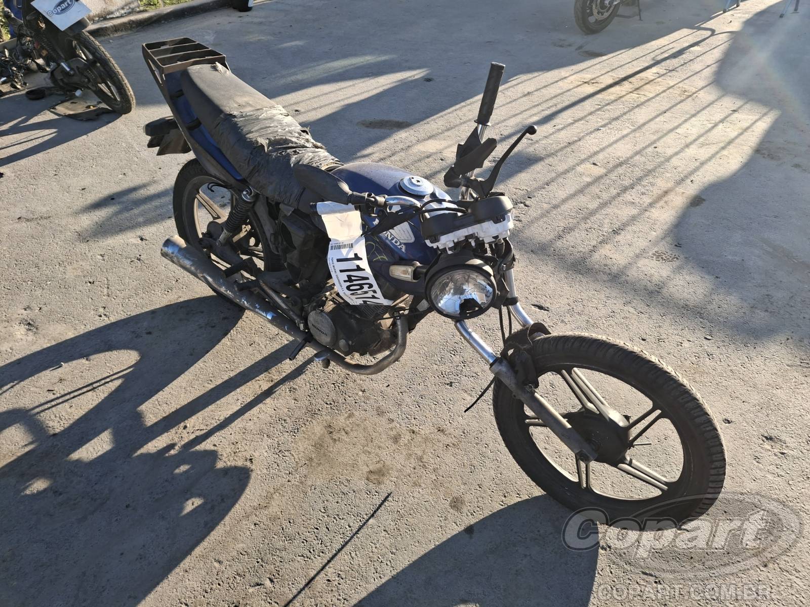 Honda CG 150 2007 em leilão