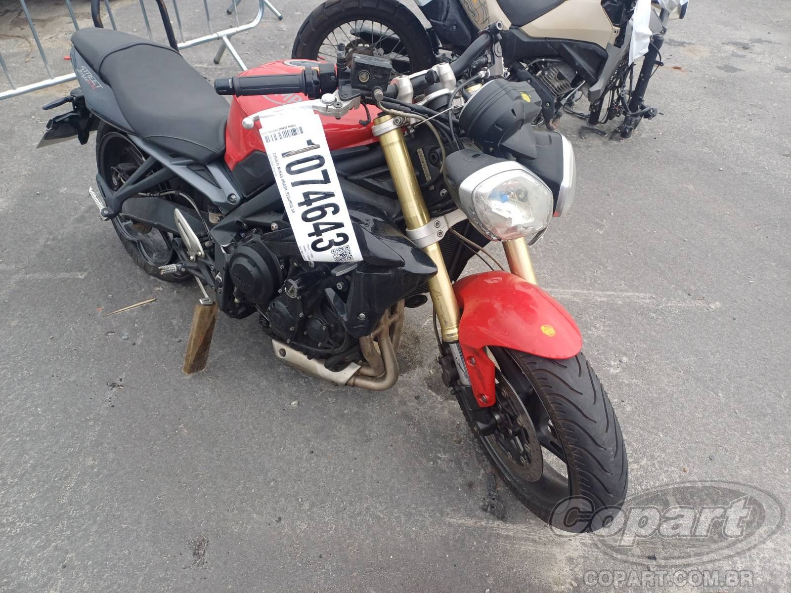 Veículo TRIUMPH Street Triple Triumph Street Triple 675 ABS 2015 2015 em leilão