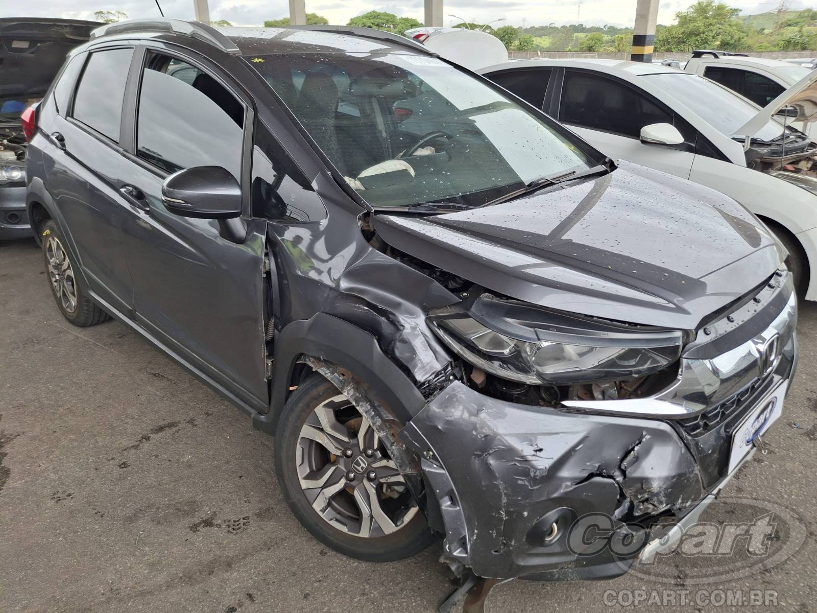 Veículo Honda Honda Honda WR-V EX 1.5 16V i-VTEC 2018 Colisão Frontal 2018 em leilão