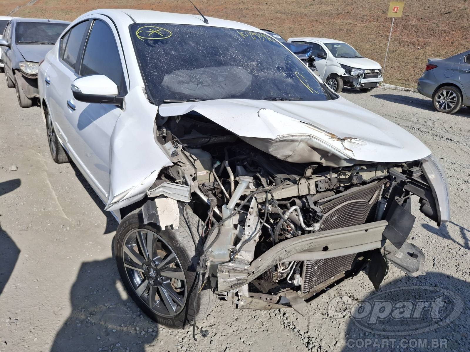 Veículo Nissan Versa 2018 NISSAN VERSA Versa Unique CVT 1.6 16V 2018 em leilão