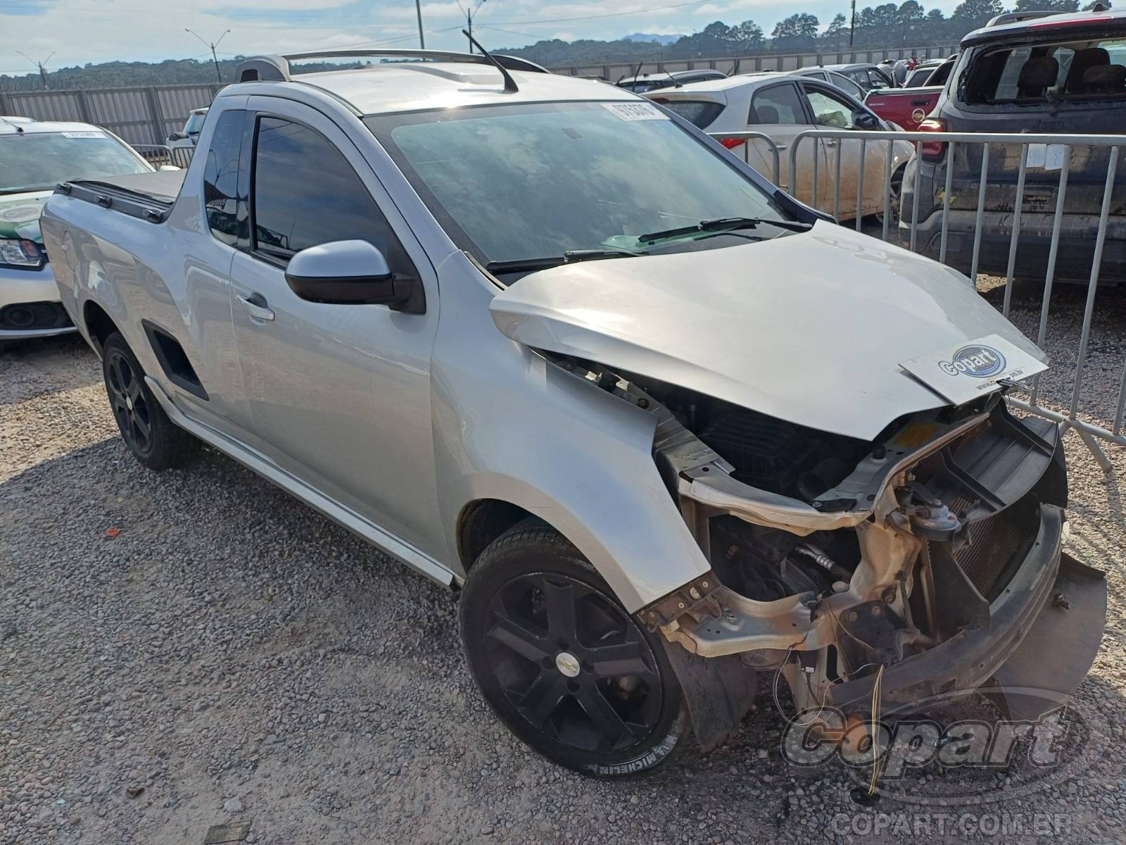 Veículo GM - Chevrolet Montana Chevrolet Montana Sport 1.4 Econo.Flex 2014 Médio Dano Frontal 2014 em leilão
