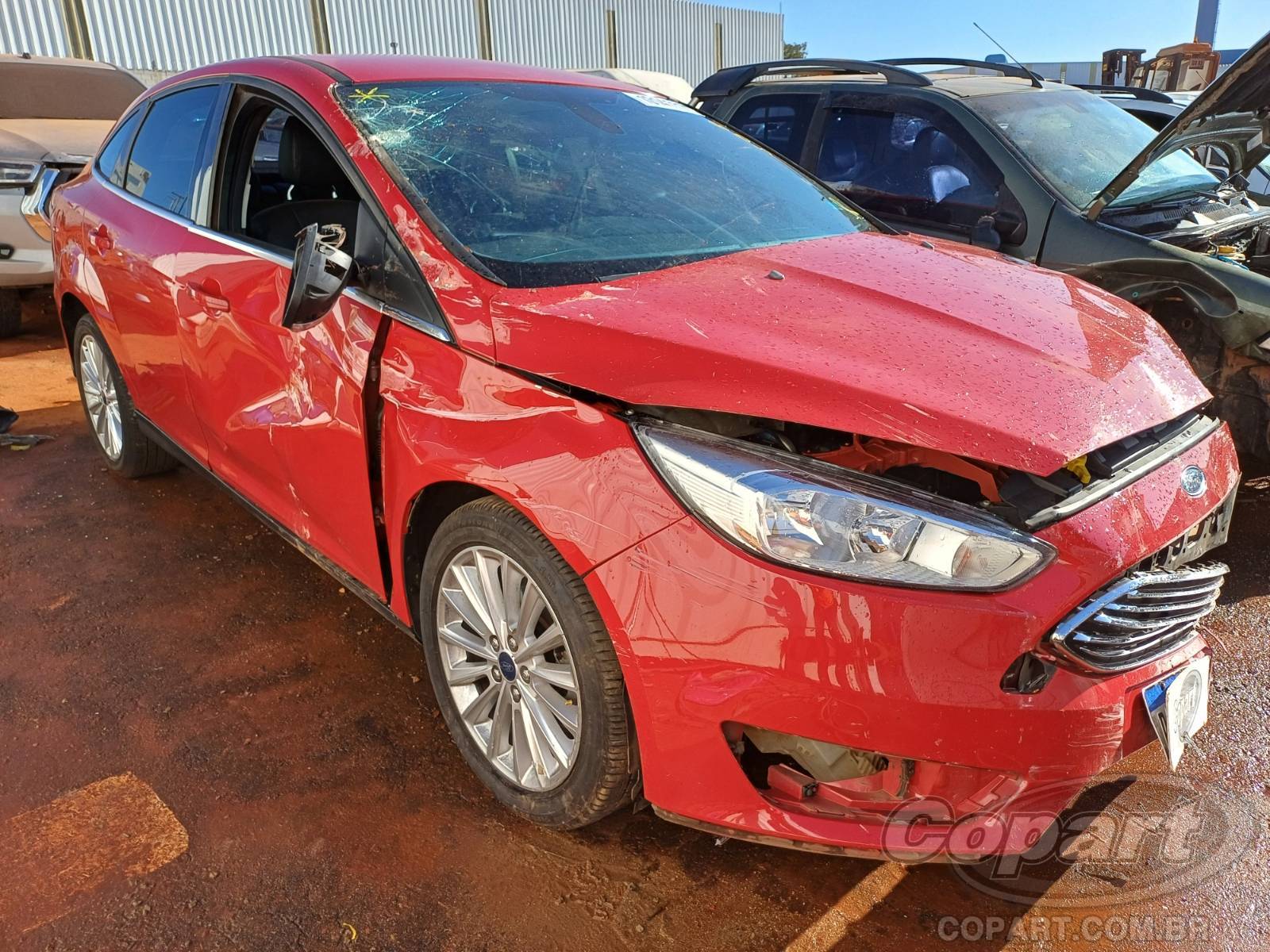 Veículo Ford Focus FORD FOCUS FASTBACK TITANIUM POWER SHIFT 2.0 2015 2016 em leilão