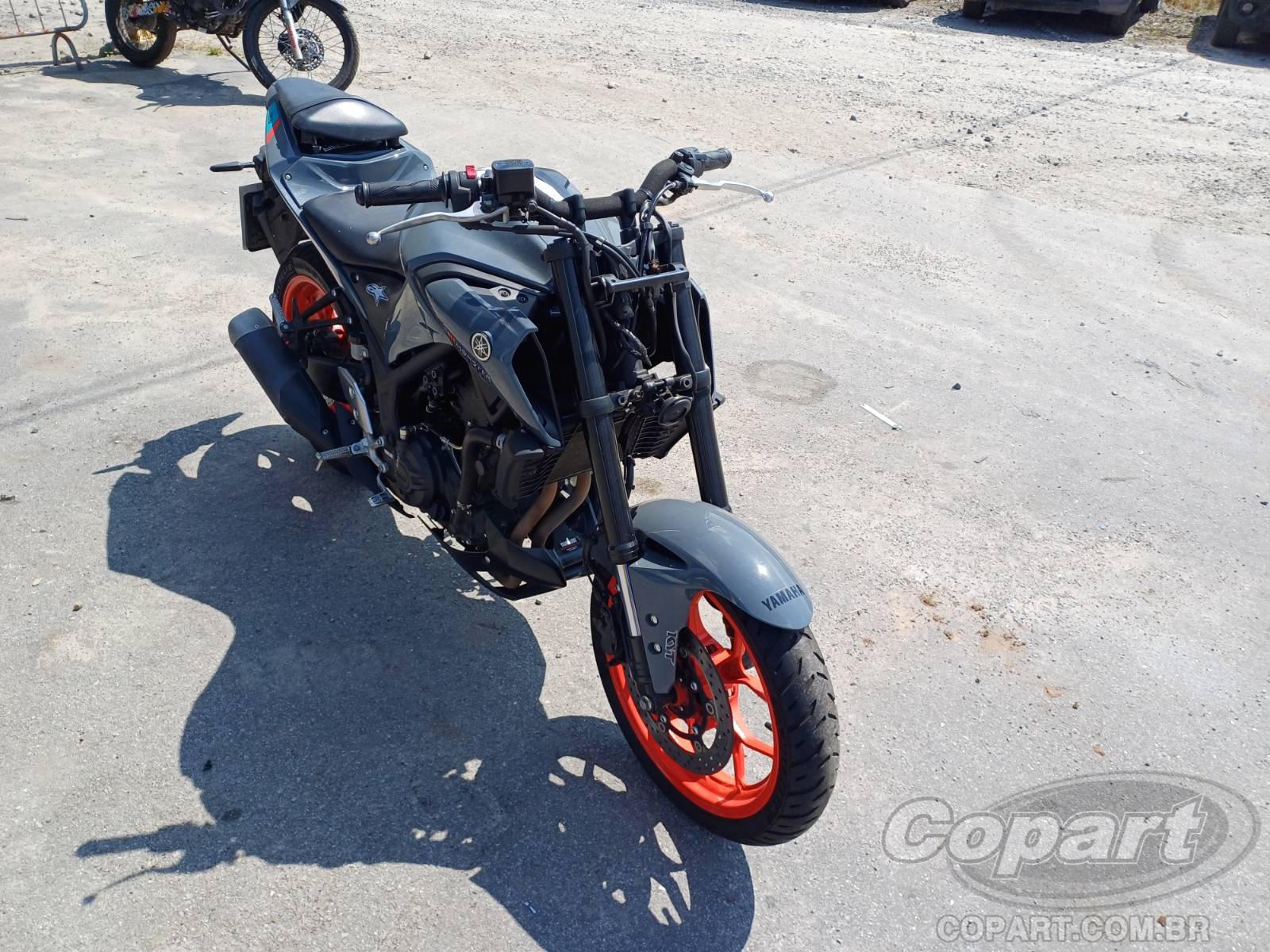 Veículo YAMAHA MT Yamaha MT-03 321 ABS 2023 Pequena Monta 2023 em leilão