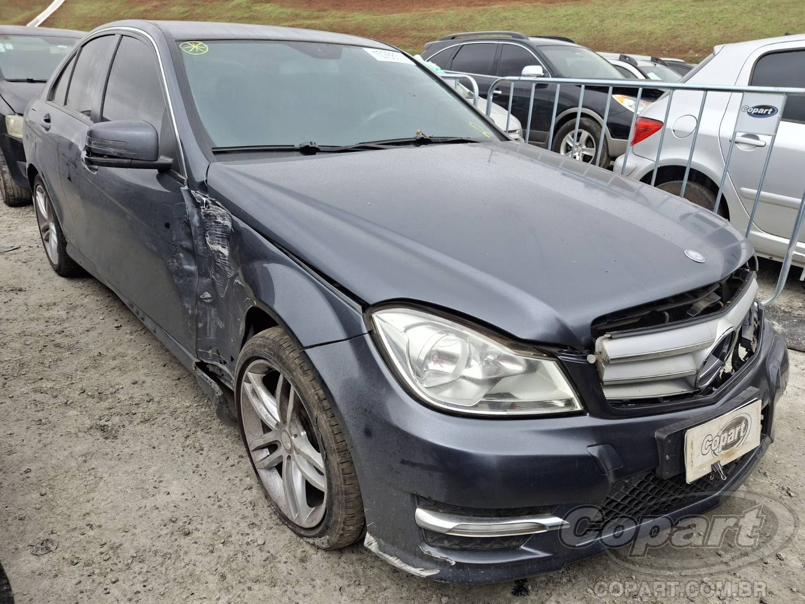 Veículo Mercedes-Benz Mercedes Mercedes Benz Classe C 1.6 16V Turbo 2013 em leilão