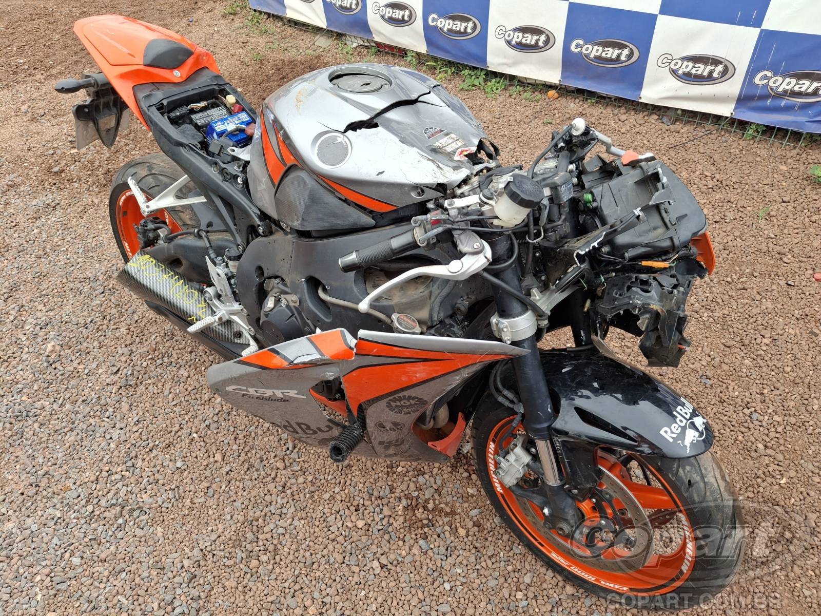 Veículo HONDA CBR 2010 HONDA CBR 1000RR 2010 em leilão