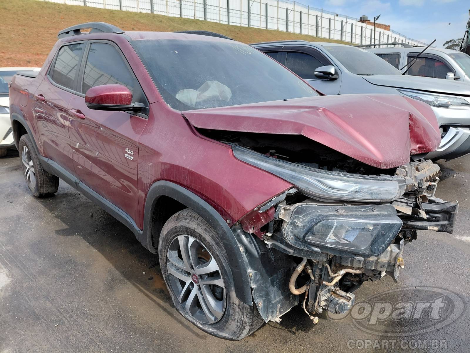 Veículo Fiat Toro Fiat Toro 2.0 MultiJet Turbo 2019 2019 em leilão