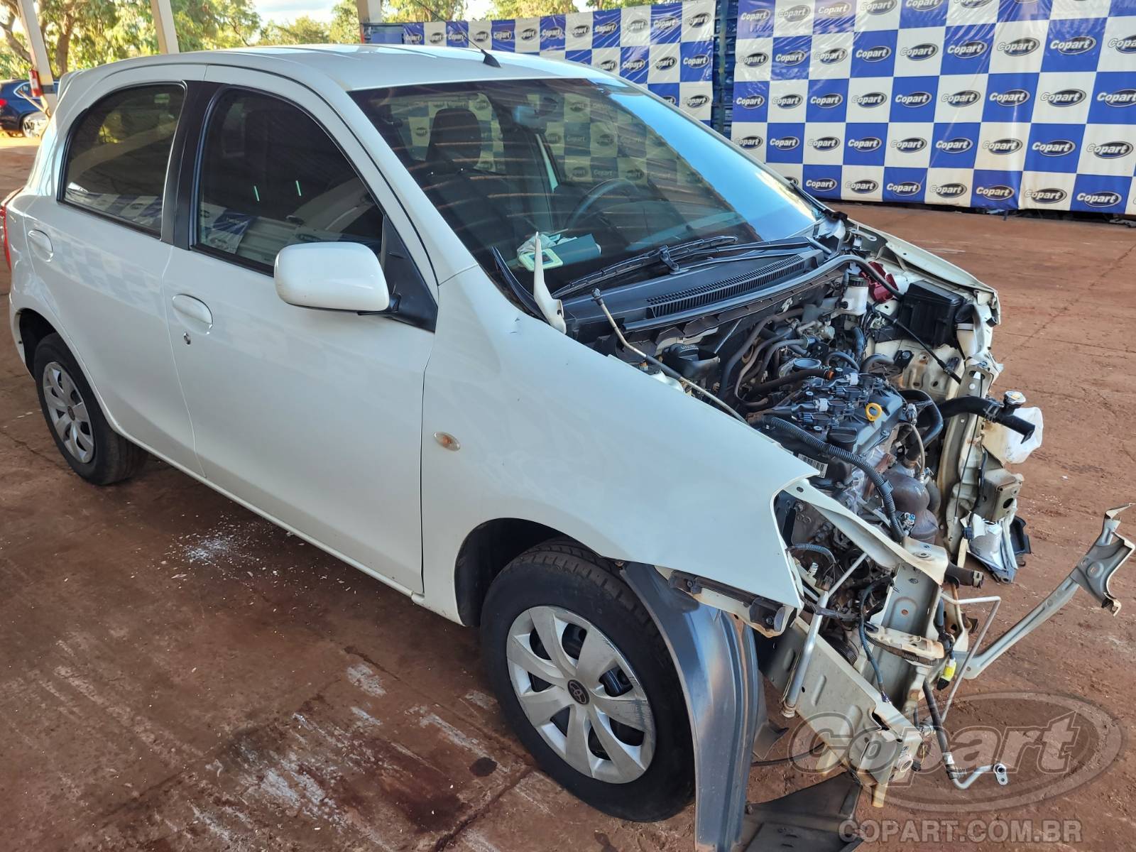 Veículo Toyota Etios 2013 TOYOTA ETIOS 1.3 16V 2013 em leilão