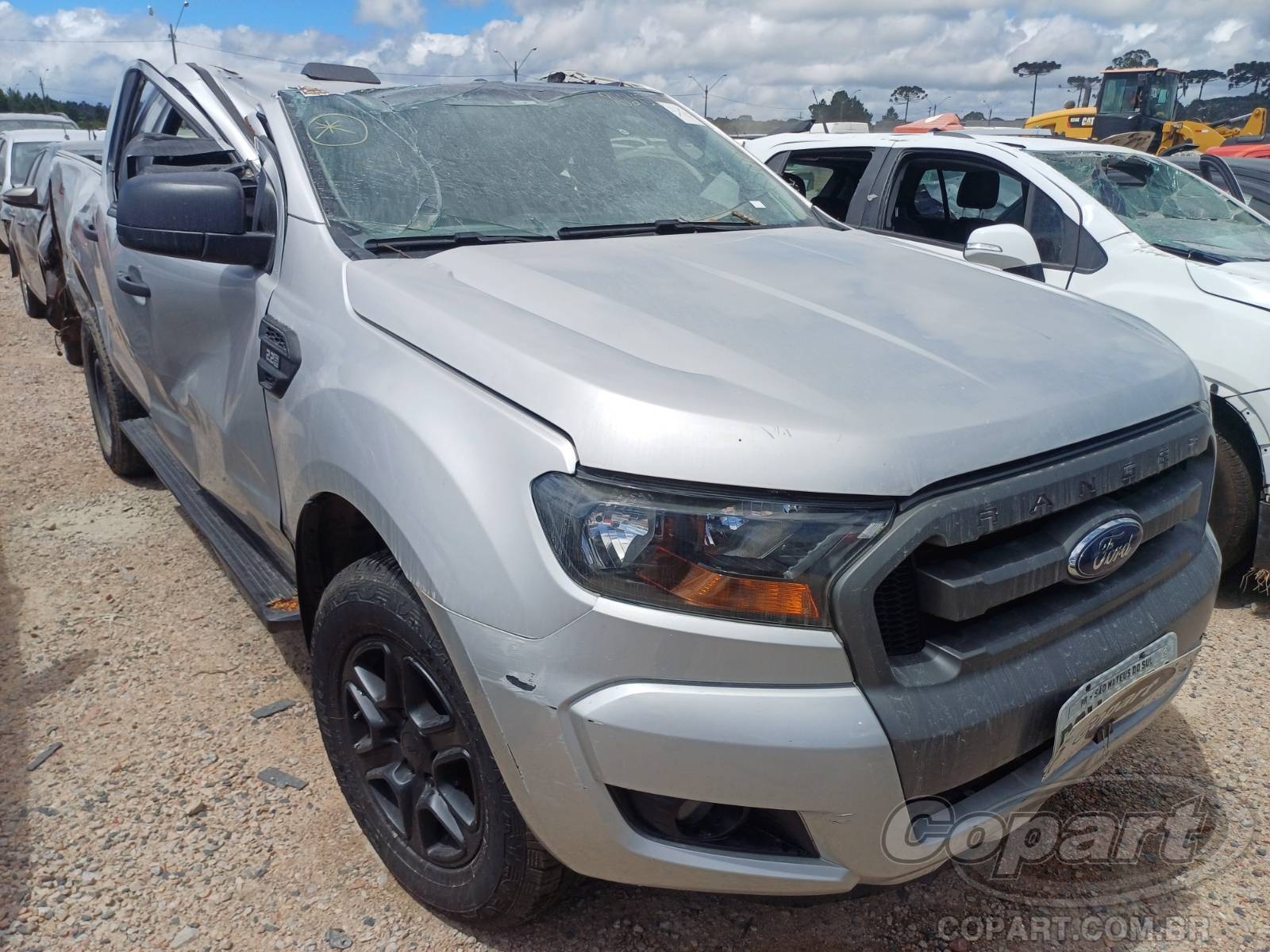 Veículo FORD Ranger Ford Ranger CD XLS 2.2 Duratorq 2018 Médio Dano 2018 em leilão