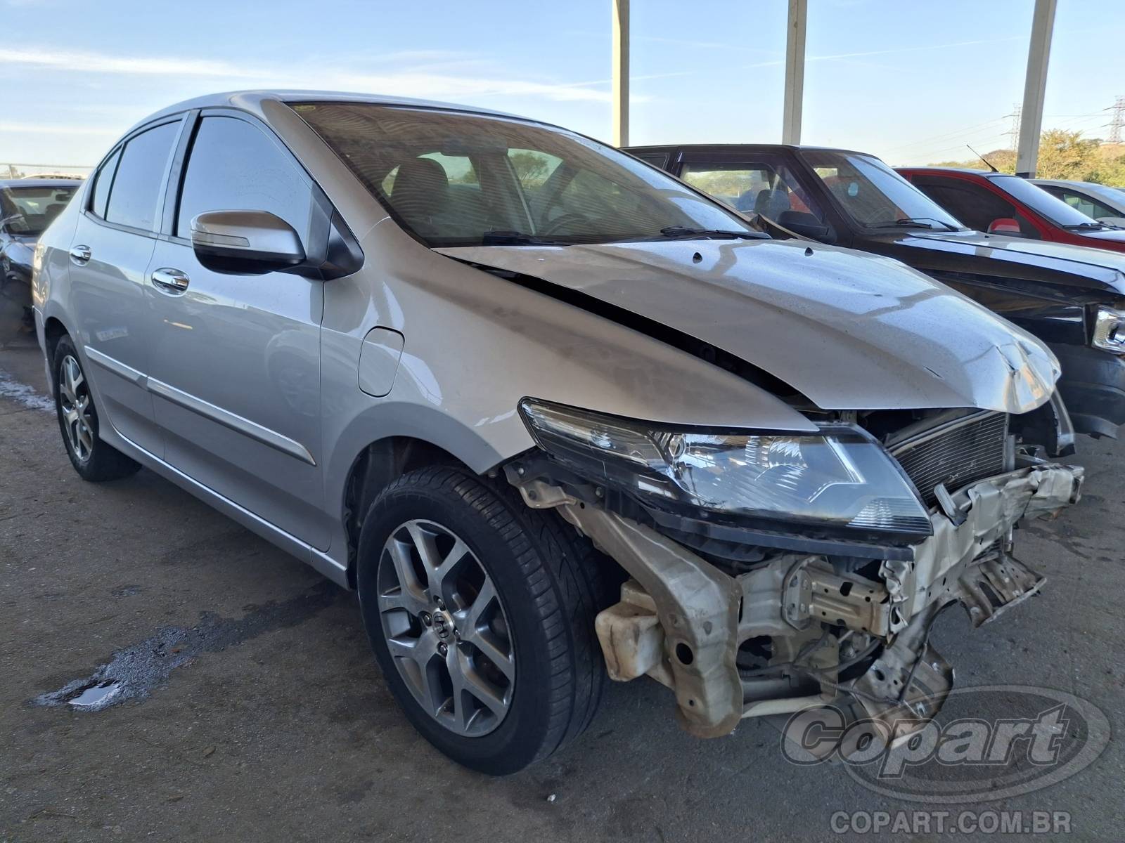 Veículo Honda Honda HONDA CITY EX 1.5 16V 2010 Colisão 2010 em leilão