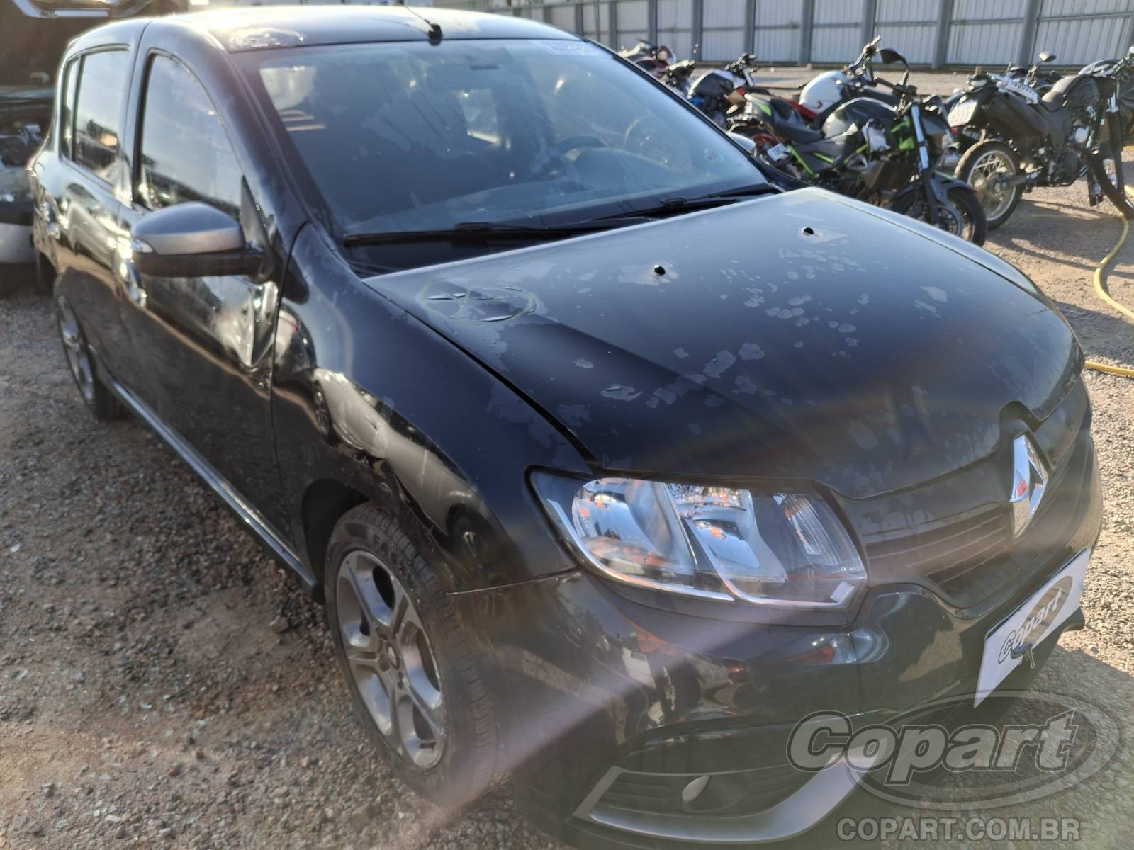 Veículo Renault Sandero RENAULT SANDERO GT LINE 1.0 2019 COLISÃO 2019 em leilão