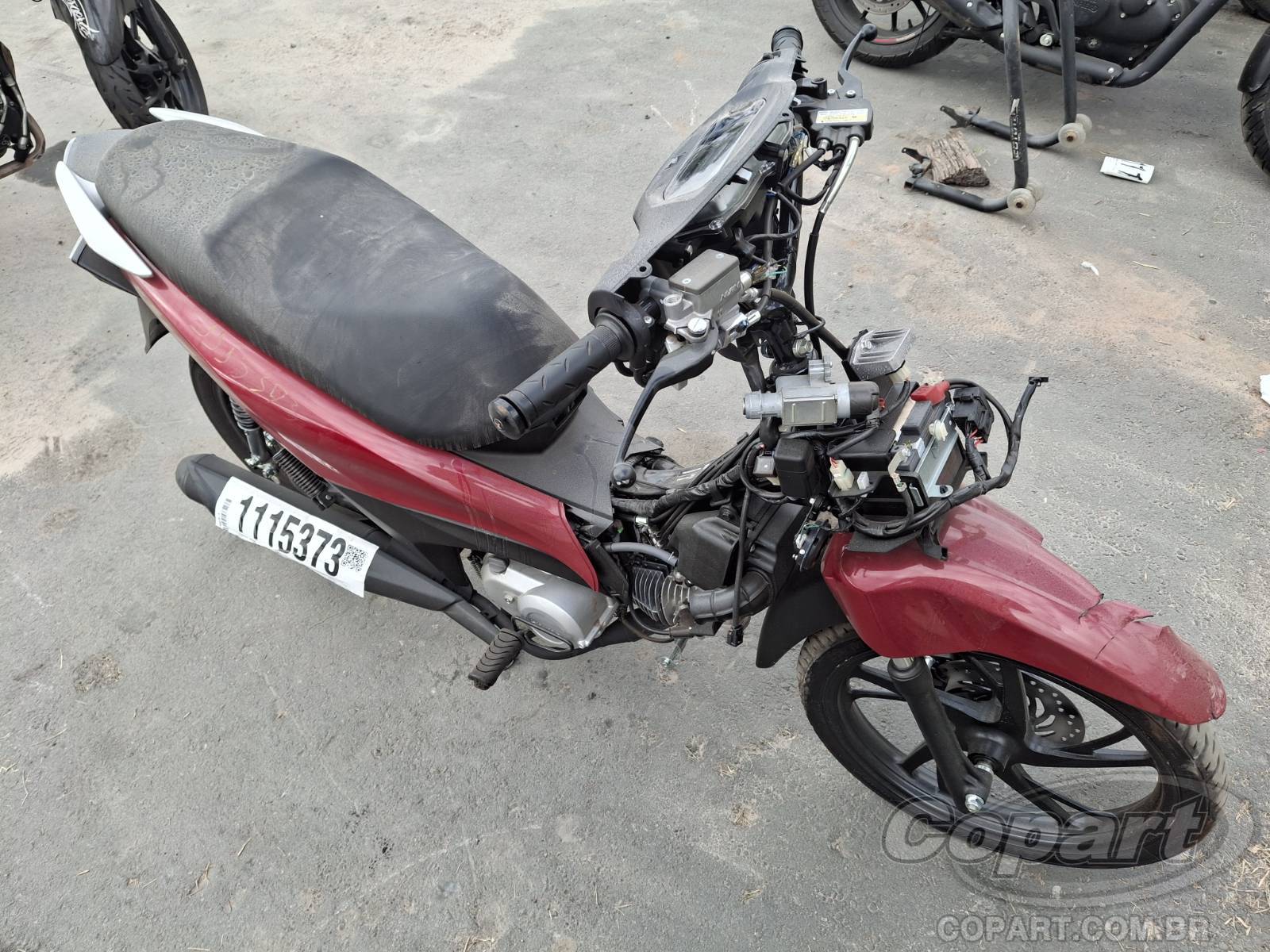 Honda BIZ 125 2026 em leilão