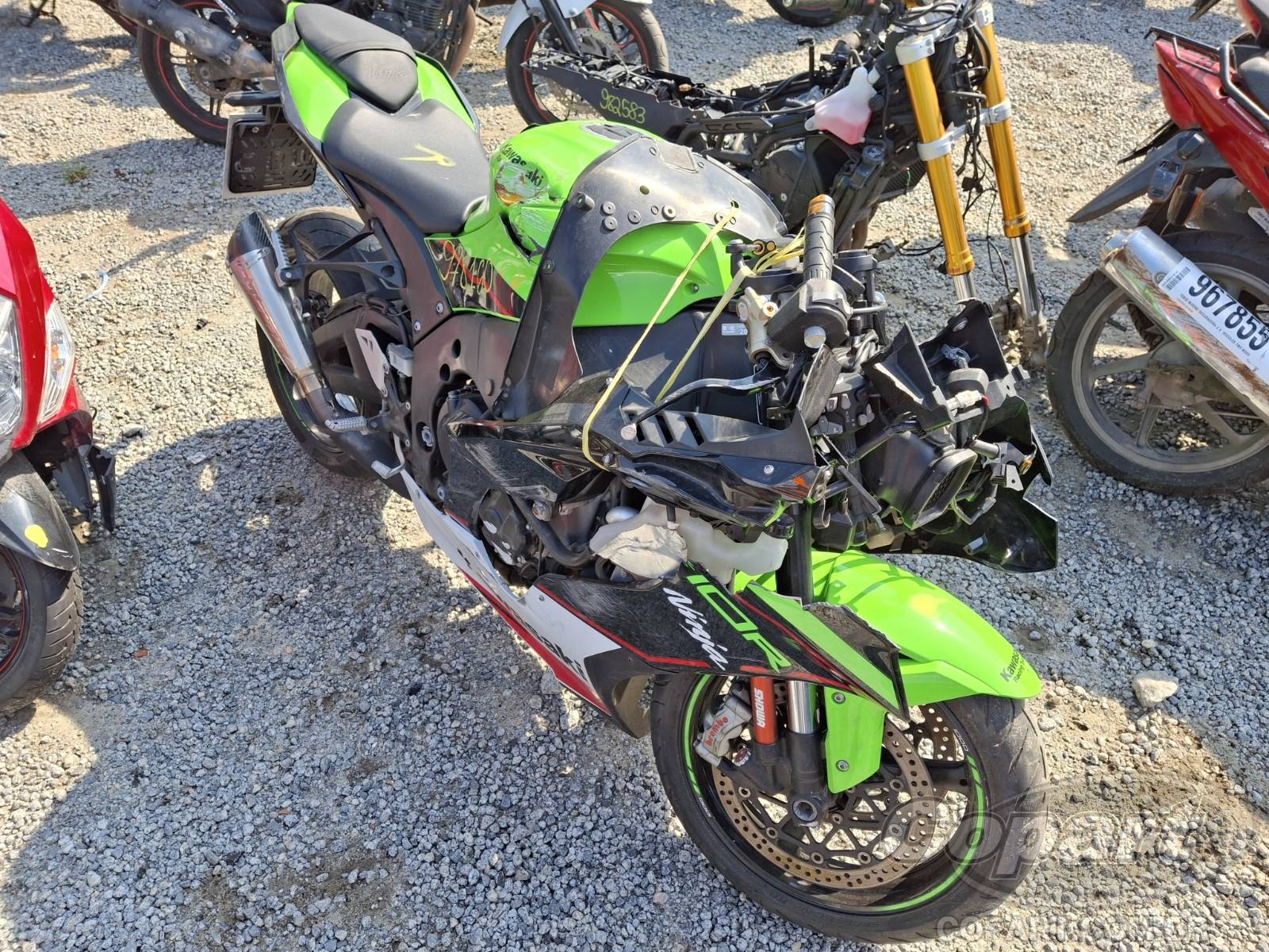 Veículo KAWASAKI Ninja 2022 KAWASAKI NINJA ZX-10R 2022 em leilão