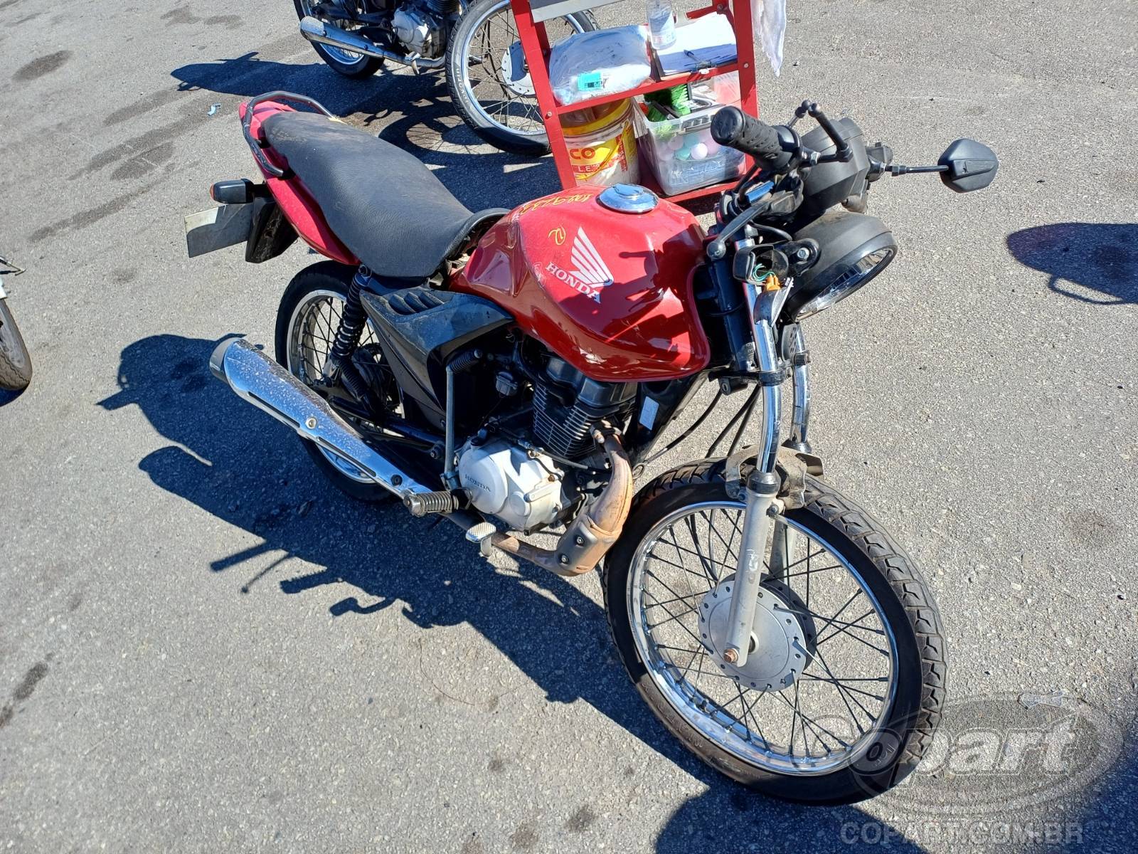 Veículo HONDA CG 2013 HONDA CG 125 Fan KS Gasolina 2013 em leilão