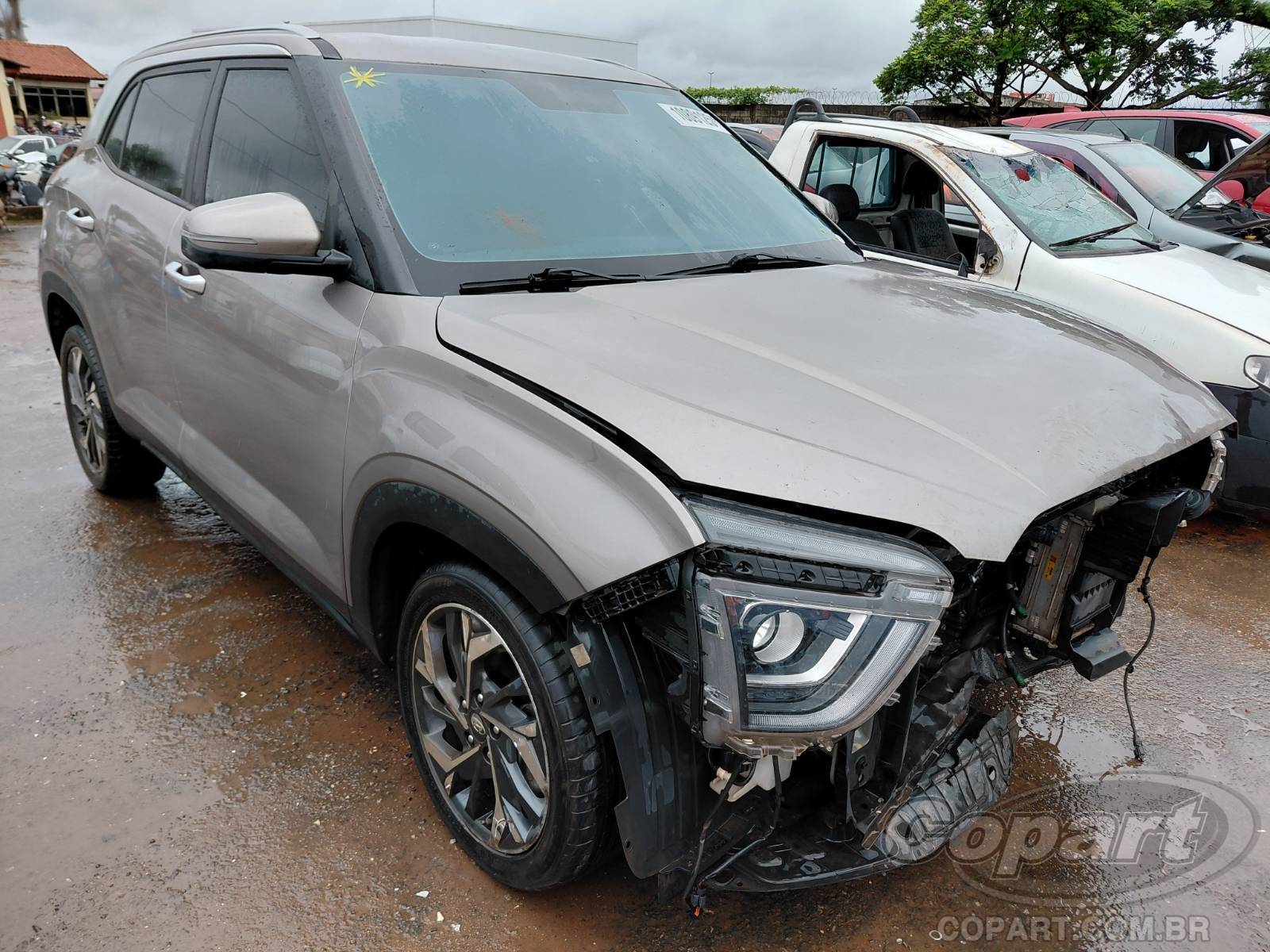Veículo Hyundai Creta HYUNDAI CRETA Creta Platinum 1.0 12V TGDI Turbo 2022 2022 em leilão