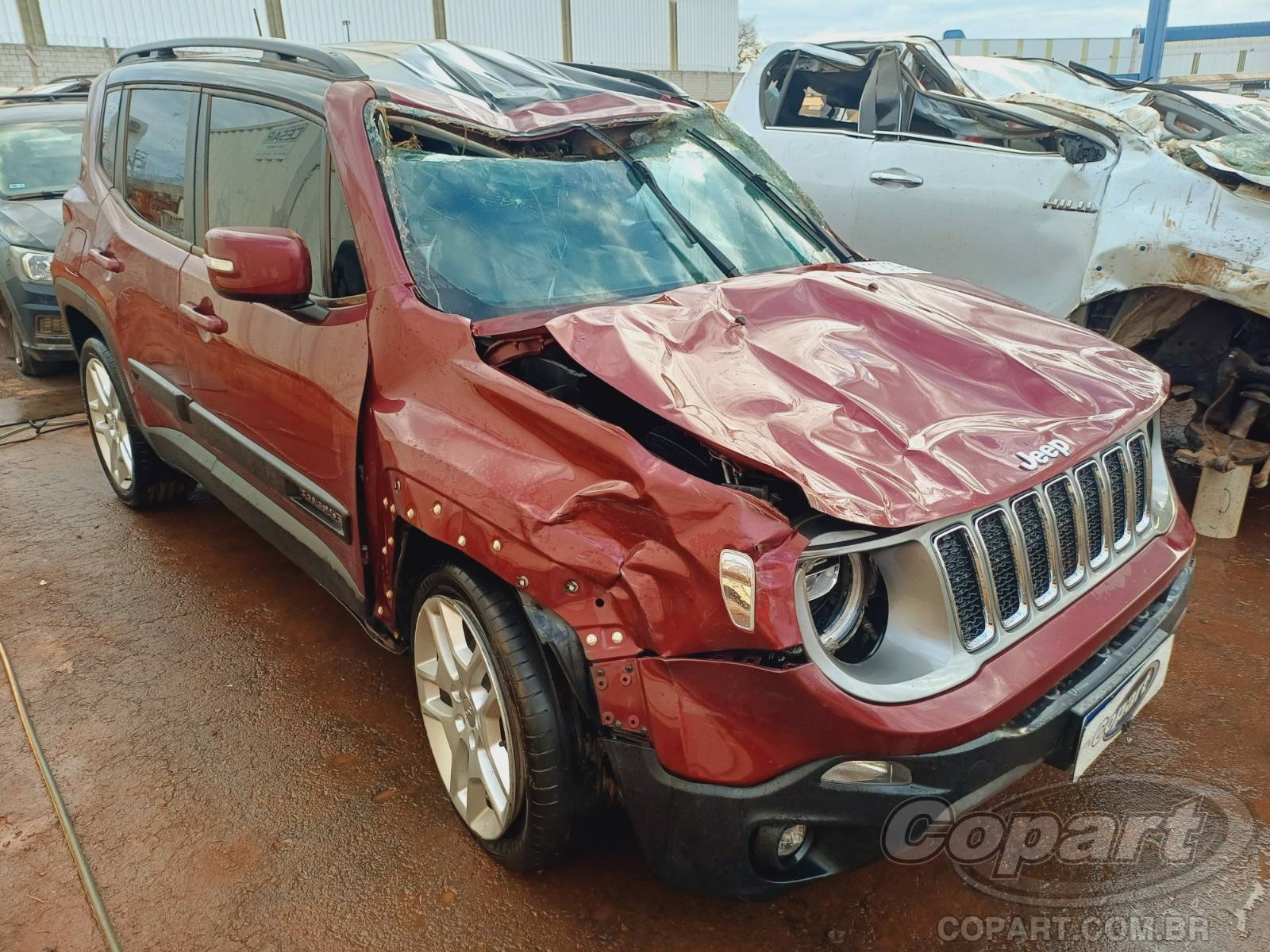 Veículo Fiat Renegade JEEP RENAGADE LIMITED 1.8 16V E.TORQ EVO 2020 2020 em leilão