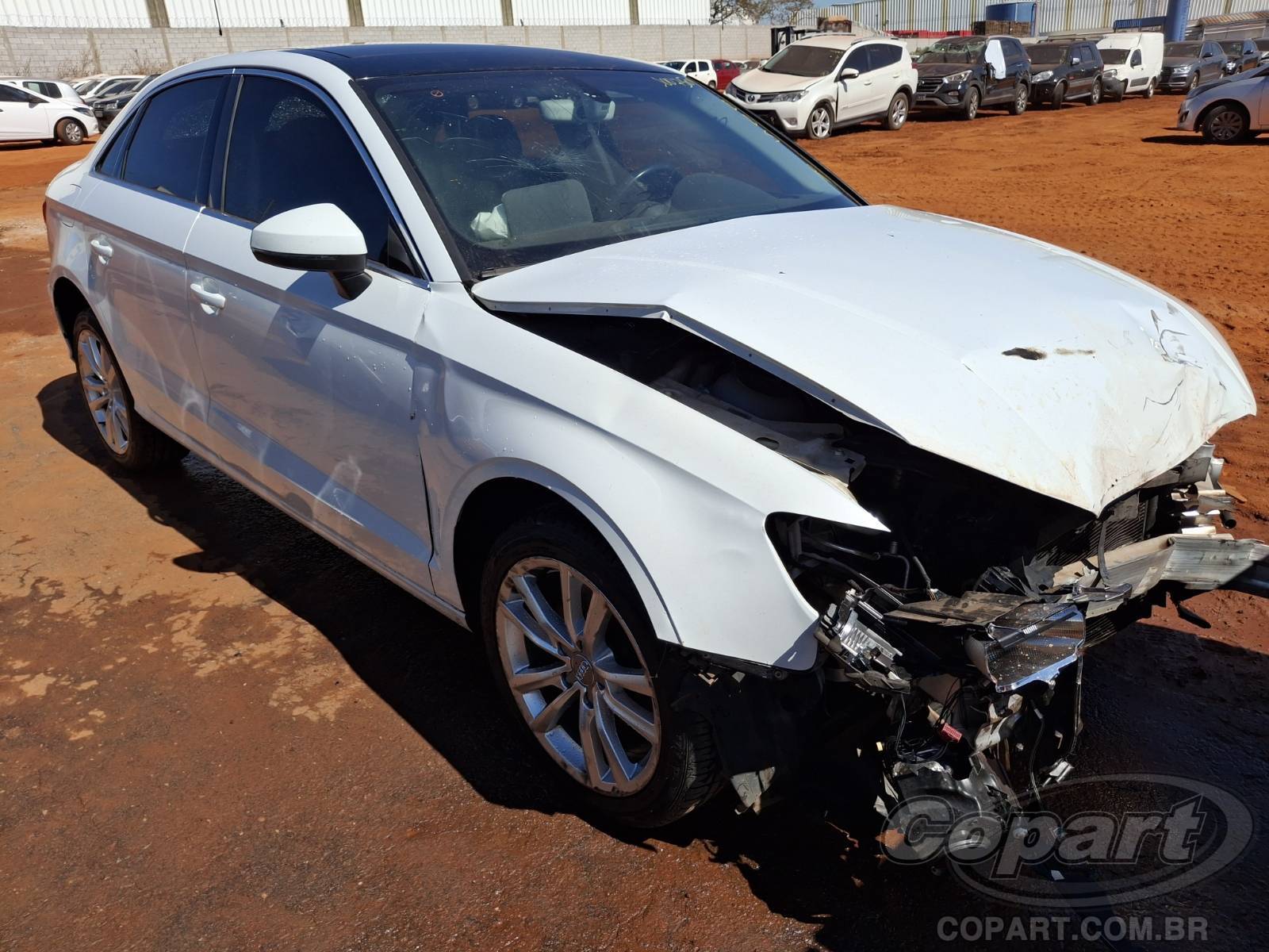 Veículo Audi A3 SEDAN AUDI A3 SEDAN 2.0 16V TFSI TURBO 2015 2016 em leilão